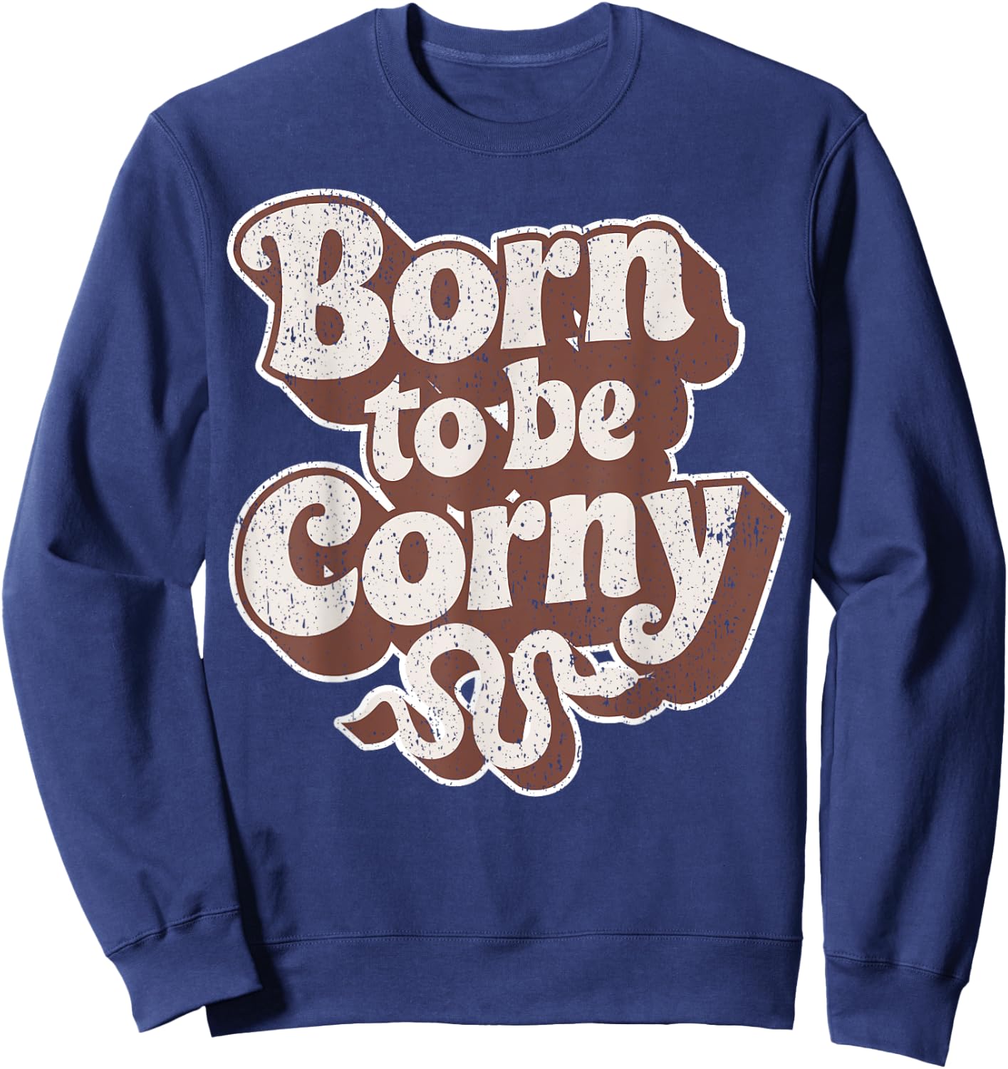Corn Snake Lover I Funny Corn Snake Sweatshirt - Sweatshirt | Navy