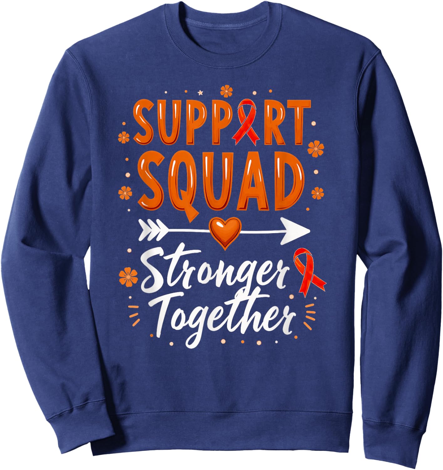 Support Squad CRPS Awareness Sweatshirt - Sweatshirt | Navy