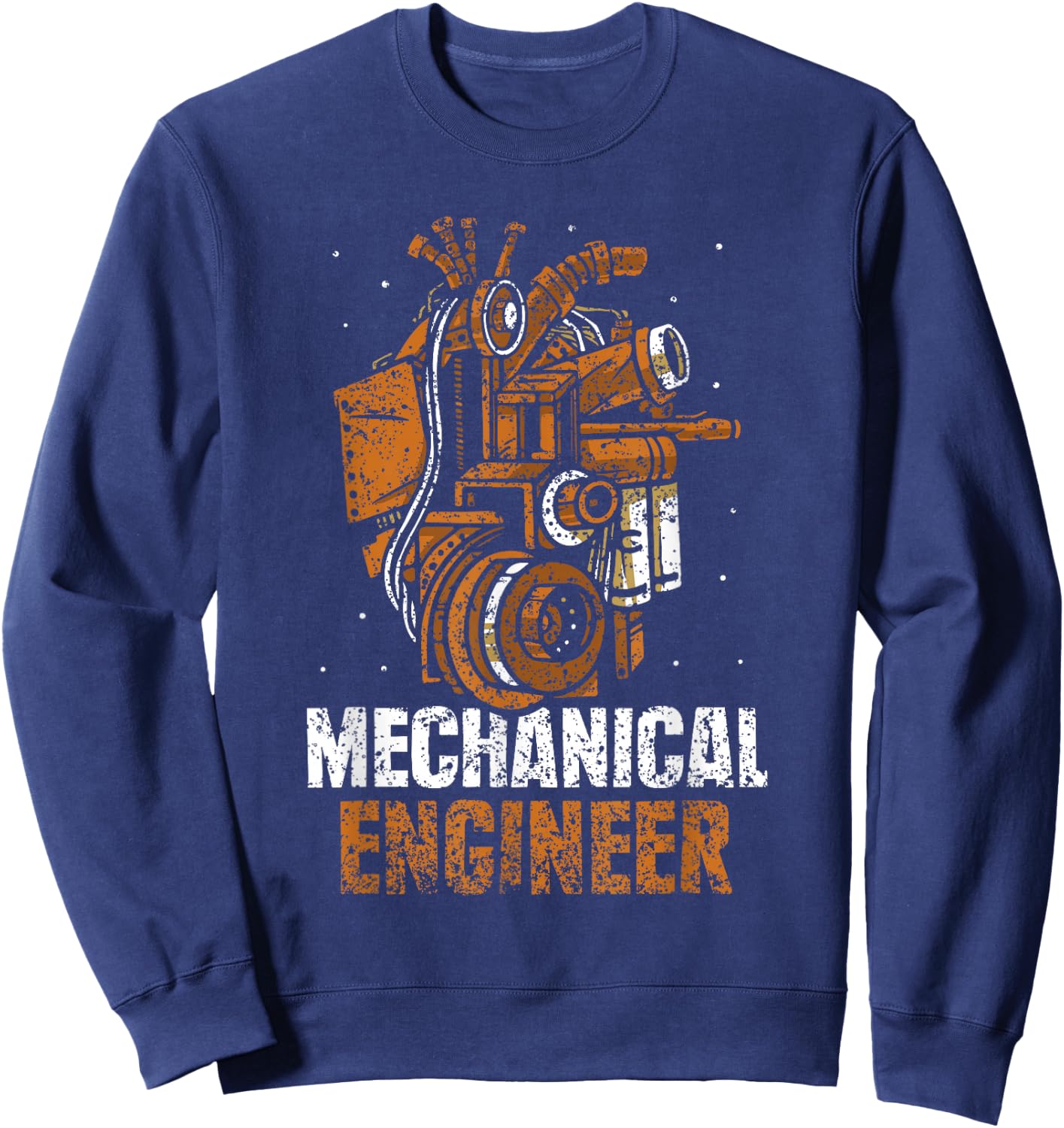 Mechanical Engineer Study Graduate Engineering Student Sweatshirt - Sweatshirt | Navy