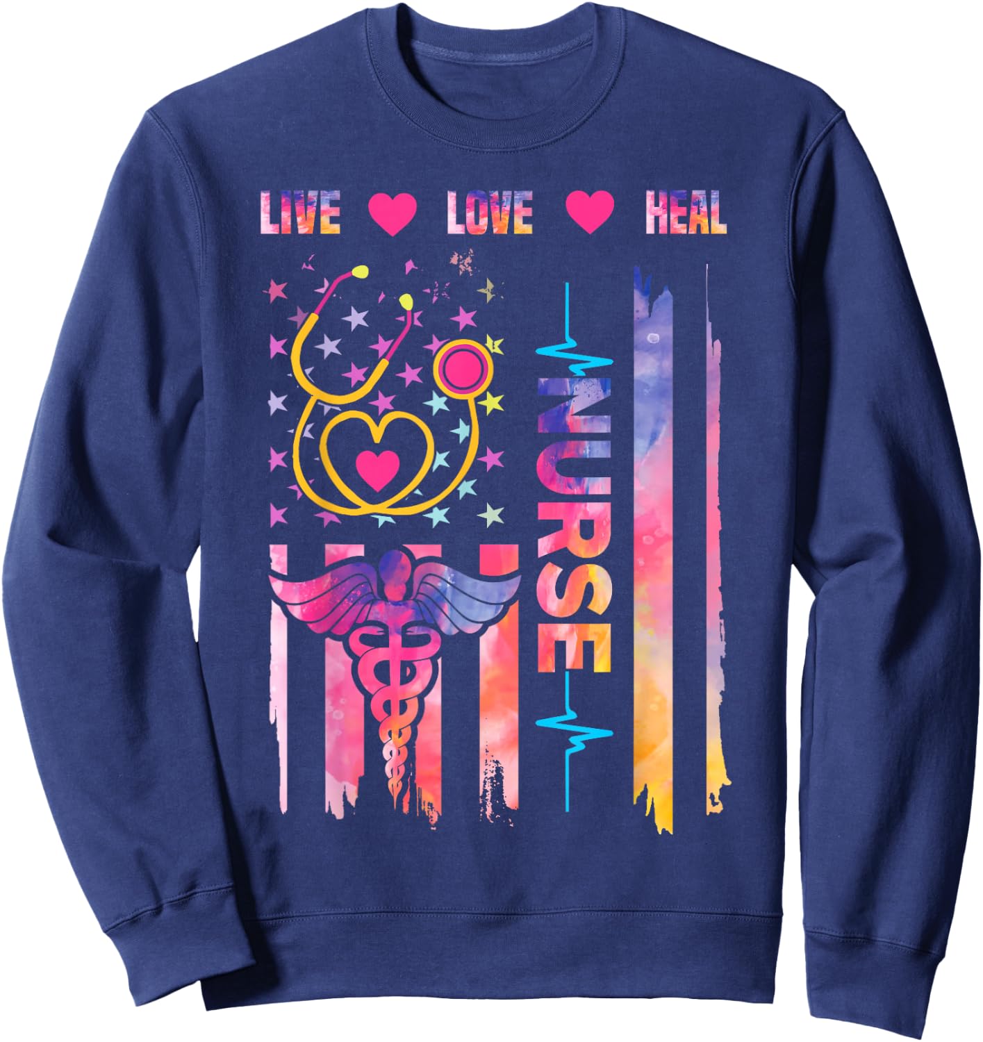 Nurse Week Nurse, Nurse Appreciation Nurse Sweatshirt - Sweatshirt | Navy