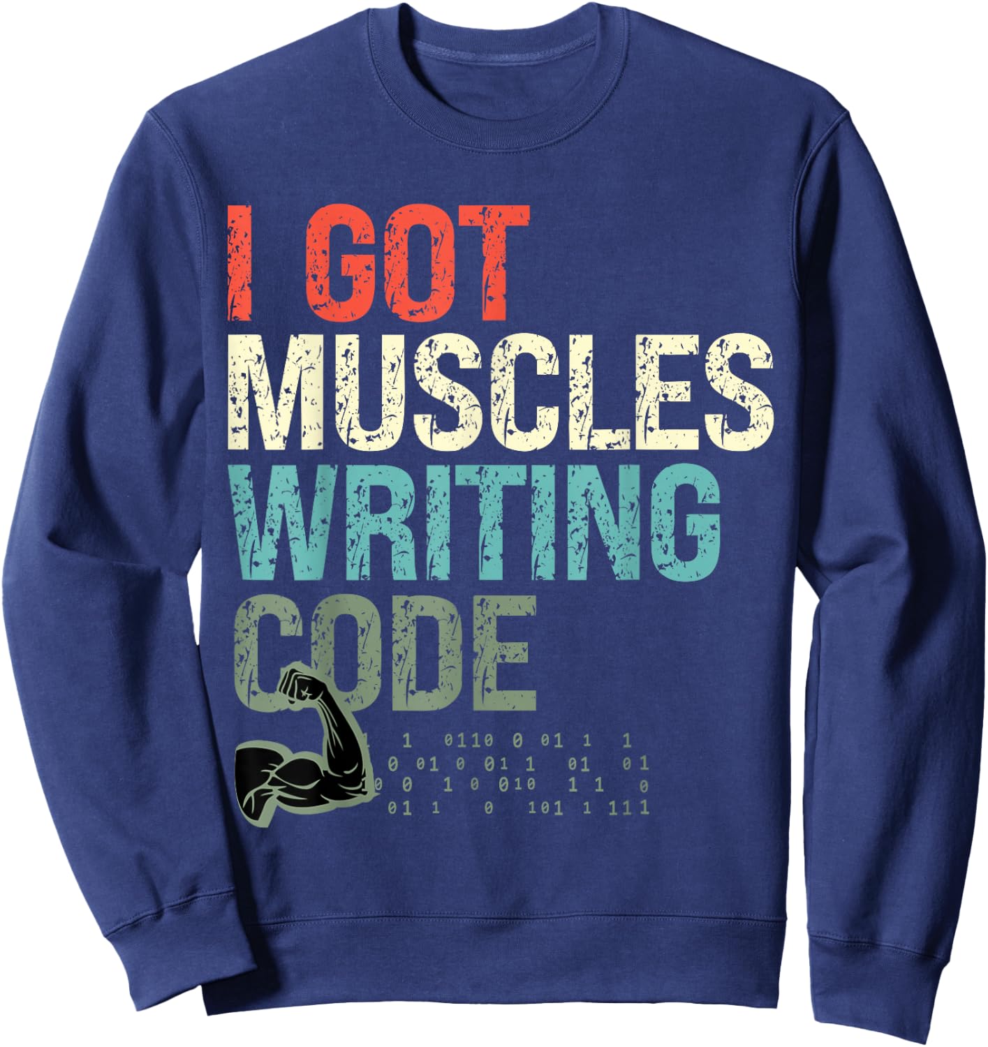 Coding Software Developer Java Engineer Sweatshirt - Sweatshirt | Navy