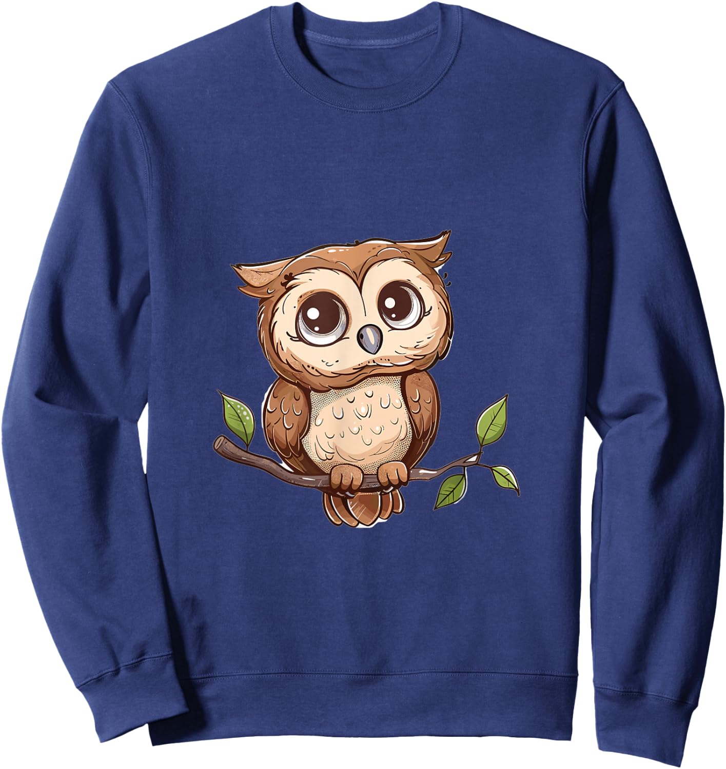 Owl Lover Graphic Sweatshirt - Sweatshirt | Navy