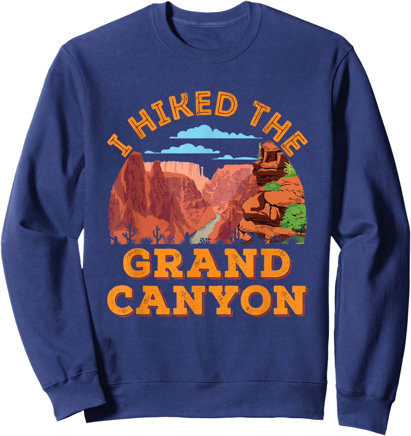 Grand Canyon Hiking Sweatshirt - Sweatshirt | Navy