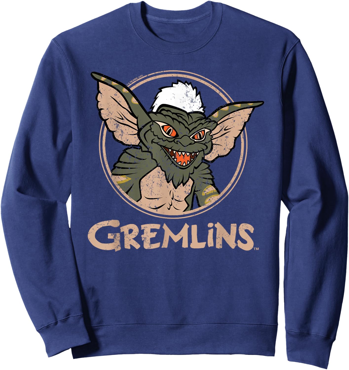 Gremlins - Gremlins Drawing Sweatshirt - Sweatshirt | Navy