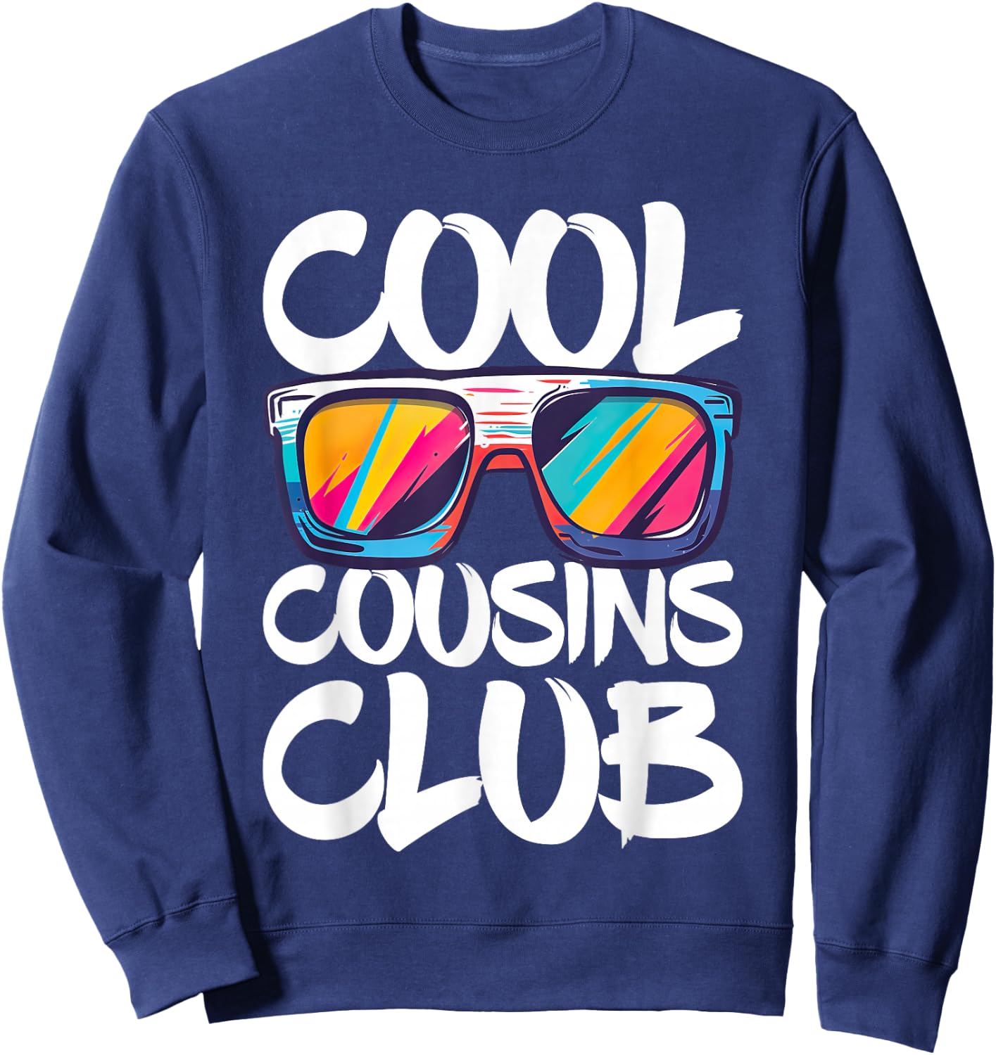 Cool Cousins Club Shirt Boy Girl Cousin Crew Matching Sweatshirt - Sweatshirt | Navy