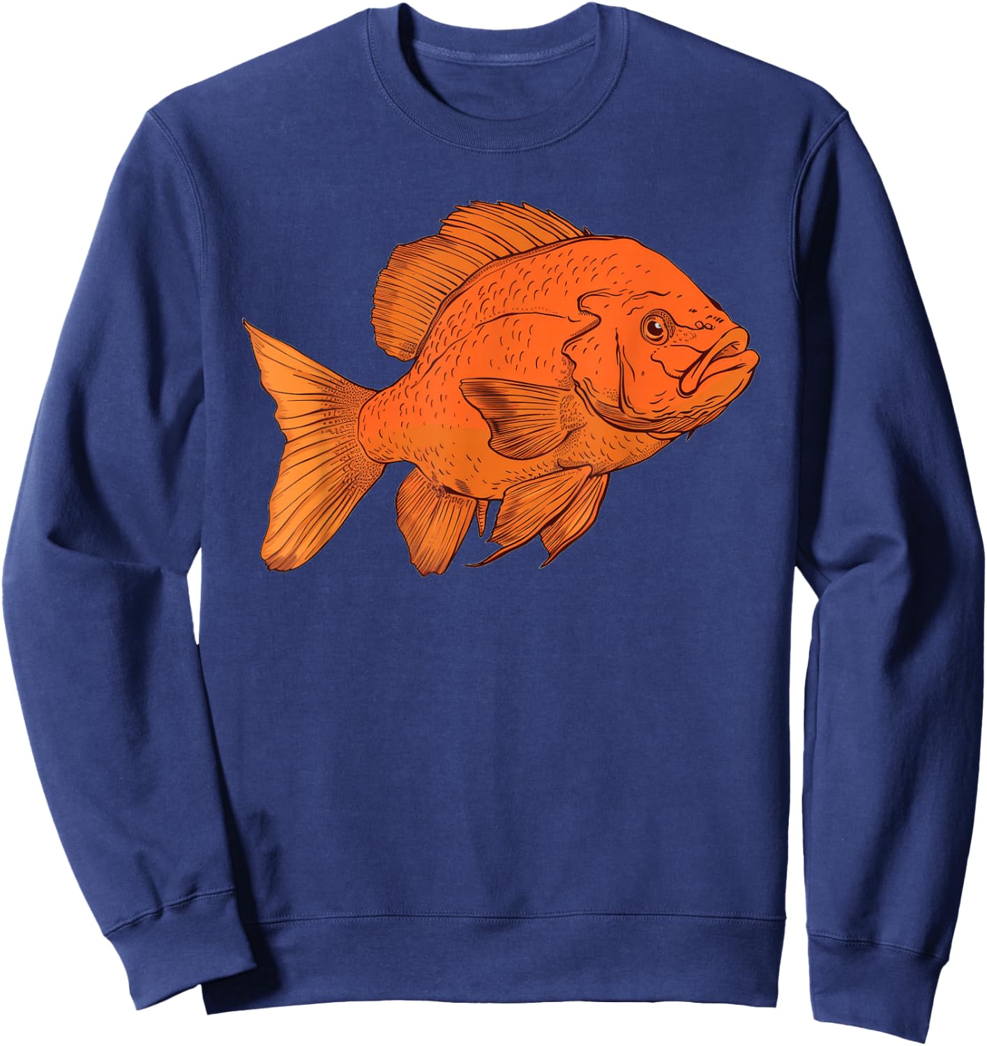 Garibaldi Fish , Small, Black Sweatshirt - Sweatshirt | Navy