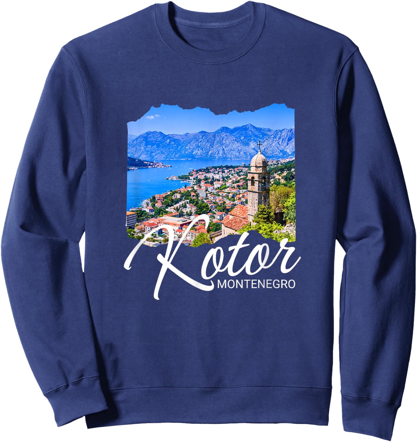 Montenegro Kotor Souvenir / Kotor Sweatshirt - Sweatshirt | Navy