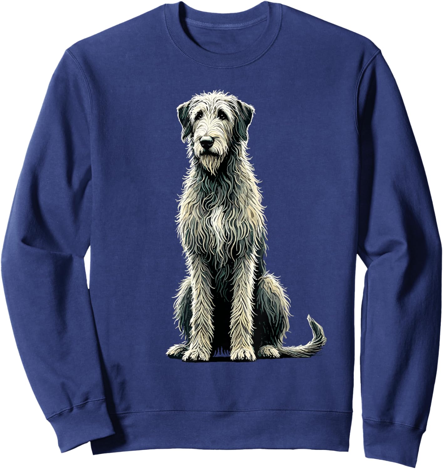 Irish Wolfhound Sweatshirt - Sweatshirt | Navy