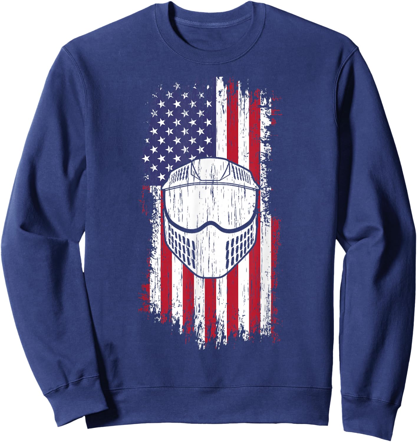 Airsoft Shirt - Grunge Airsoft Sweatshirt - Sweatshirt | Navy