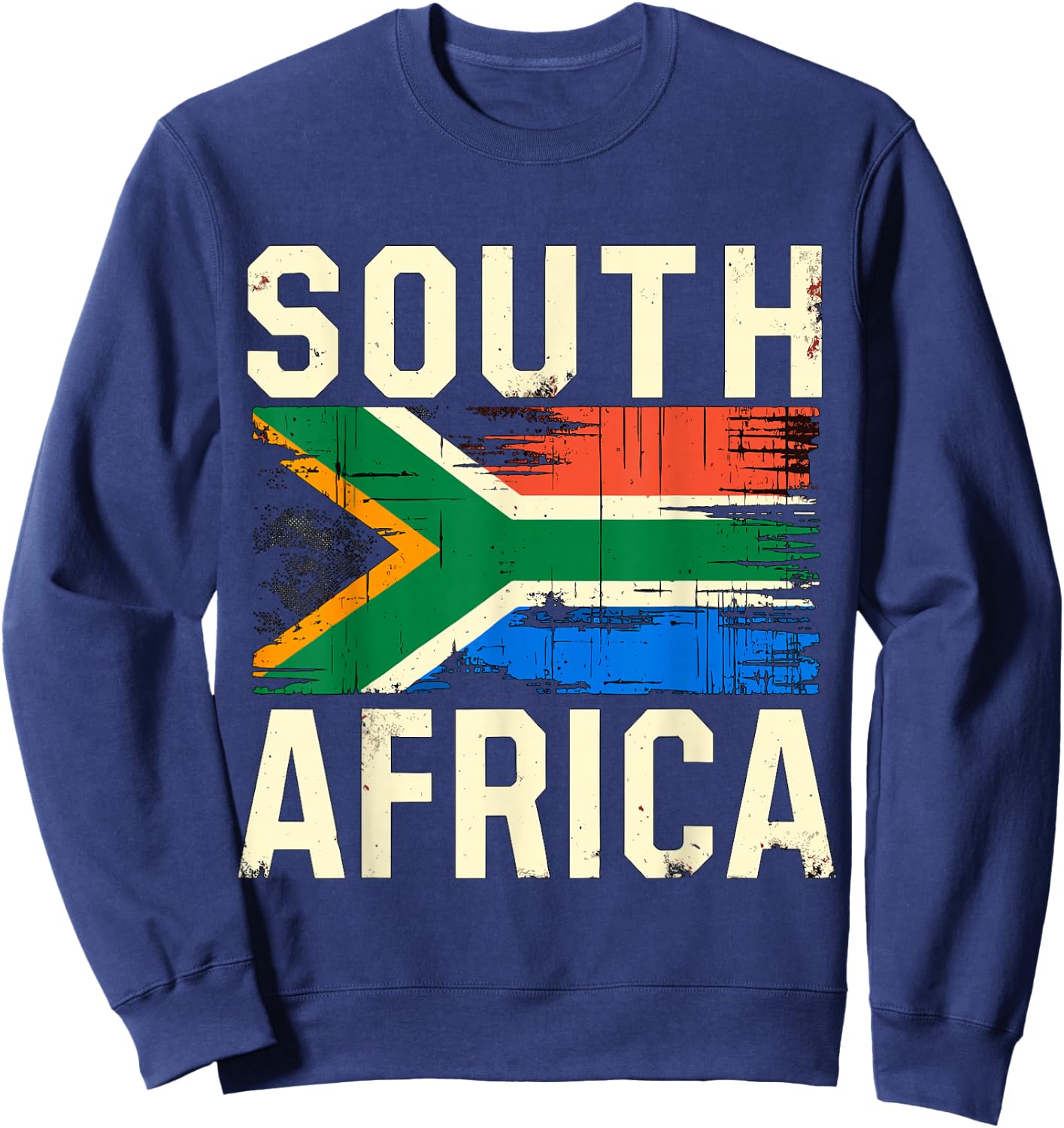 South Africa Flag African Sweatshirt - Sweatshirt | Navy