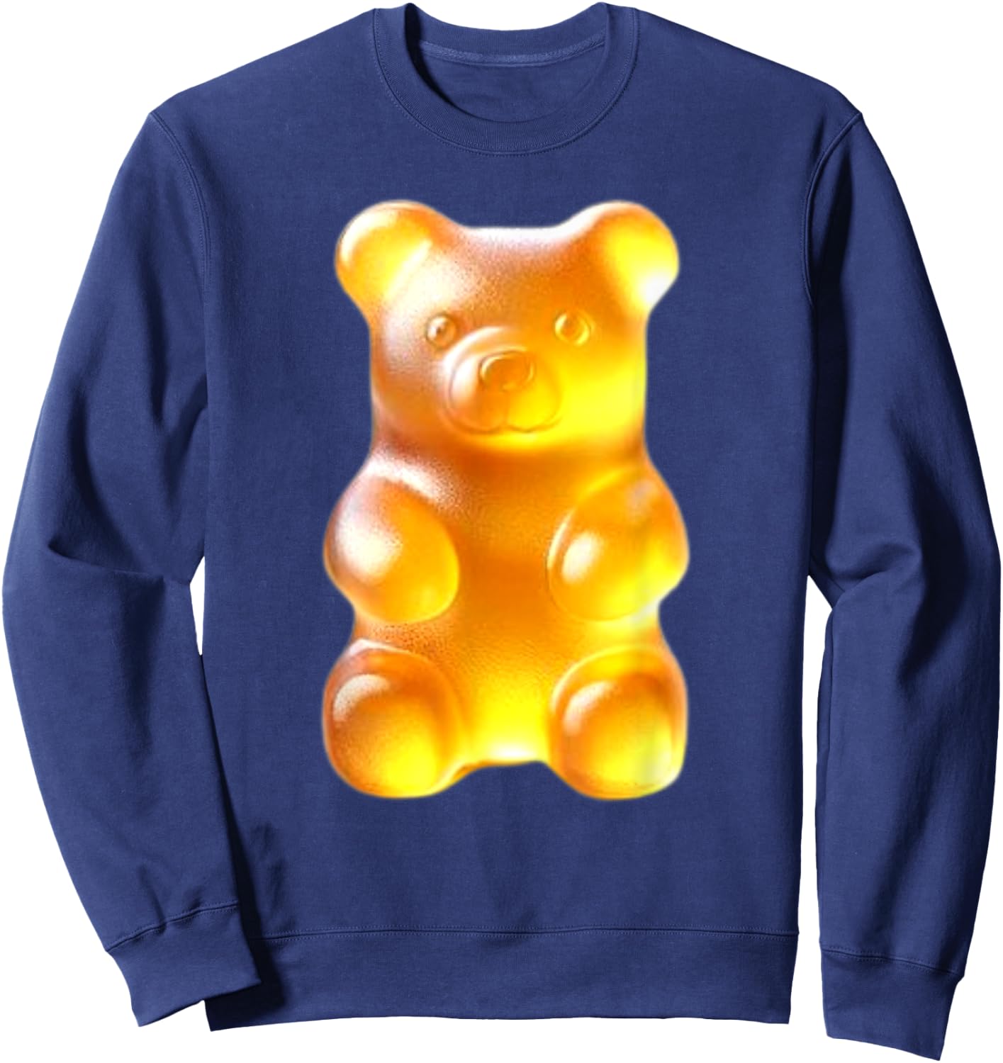 Yellow Gummy Bear Sweatshirt - Sweatshirt | Navy