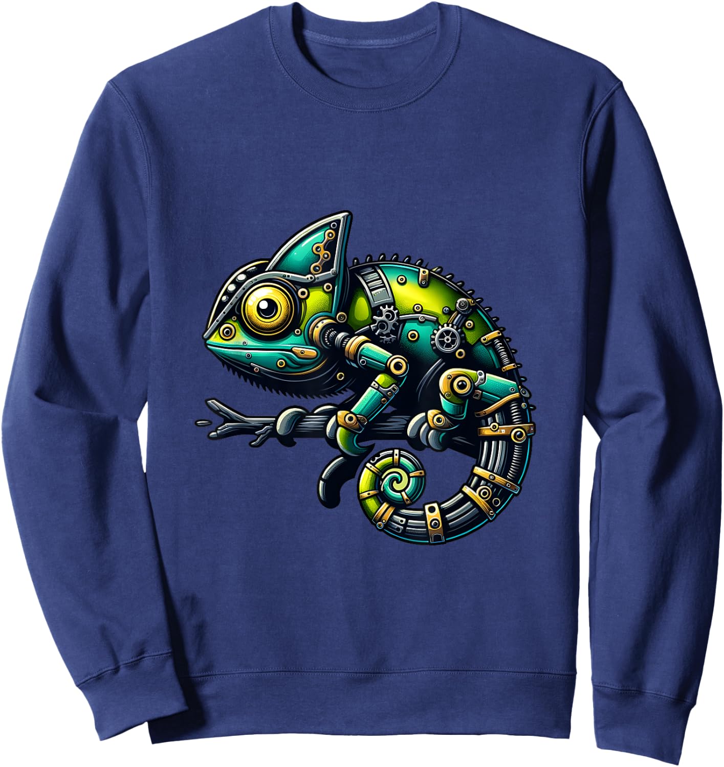Cameleon Robots Robotics Engineering Technology Programmer Sweatshirt - Sweatshirt | Navy
