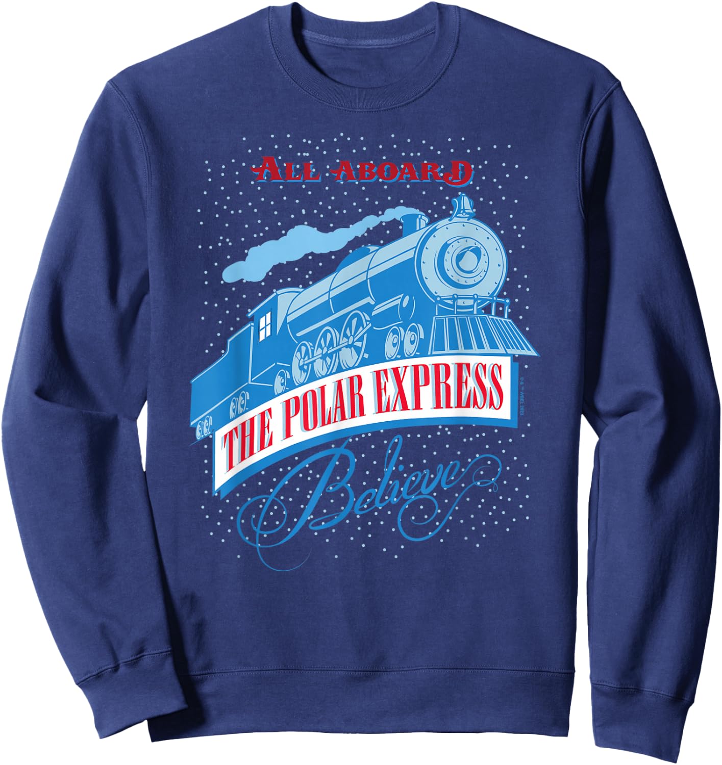 The Polar Express - Believe Sweatshirt - Sweatshirt | Navy
