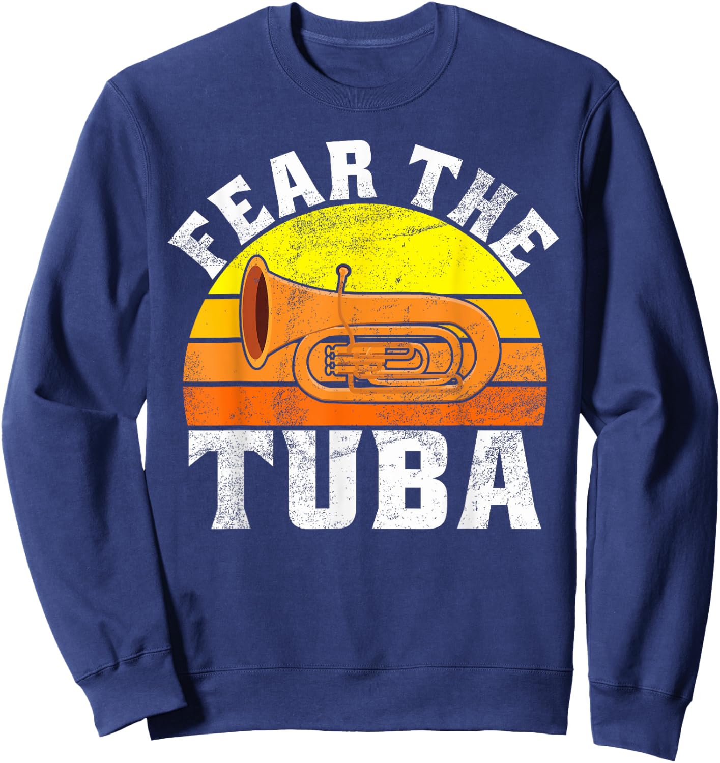 Fear the Tuba Sweatshirt - Sweatshirt | Navy