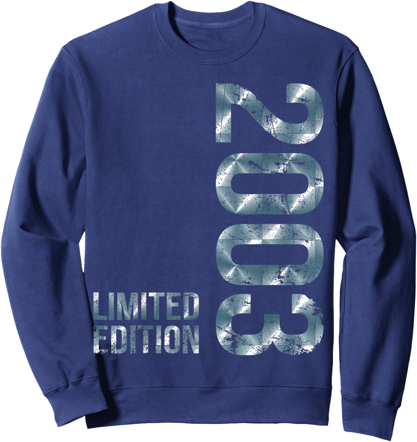 21th Birthday Gifts Men Women 21 Years Old Vintage 2003 Sweatshirt - Sweatshirt | Navy