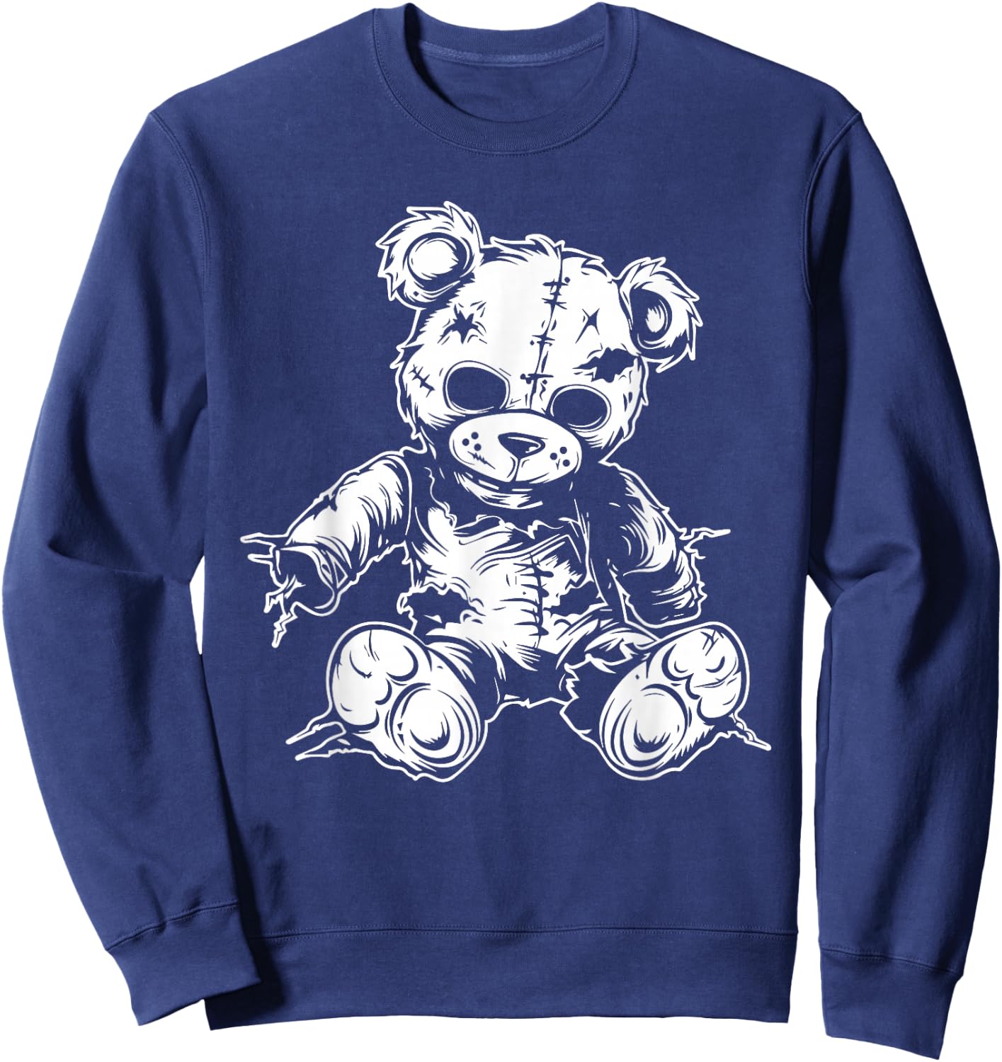 Halloween Teddy Bear Sweatshirt - Sweatshirt | Navy