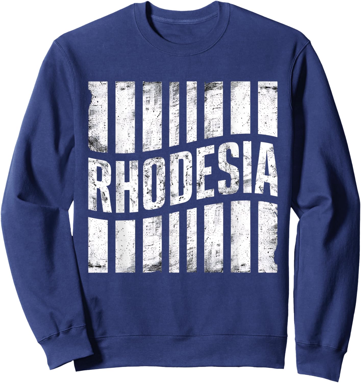Vintage Rhodesia South African Country Shirt Sweatshirt - Sweatshirt | Navy