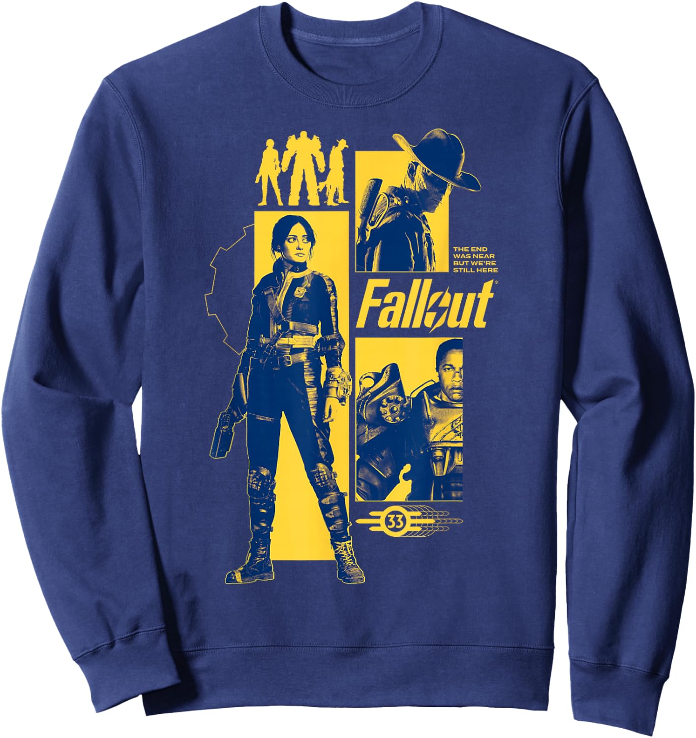 Fallout - The End was Near... Sweatshirt - Sweatshirt | Navy