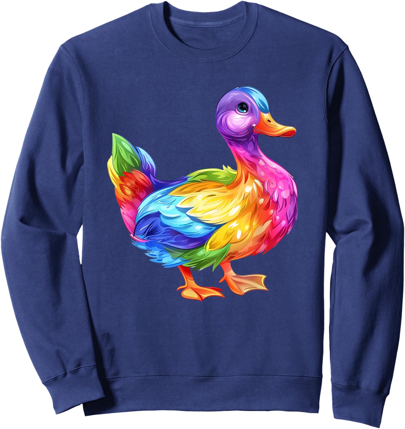 Duck Rainbow Sweatshirt - Sweatshirt | Navy