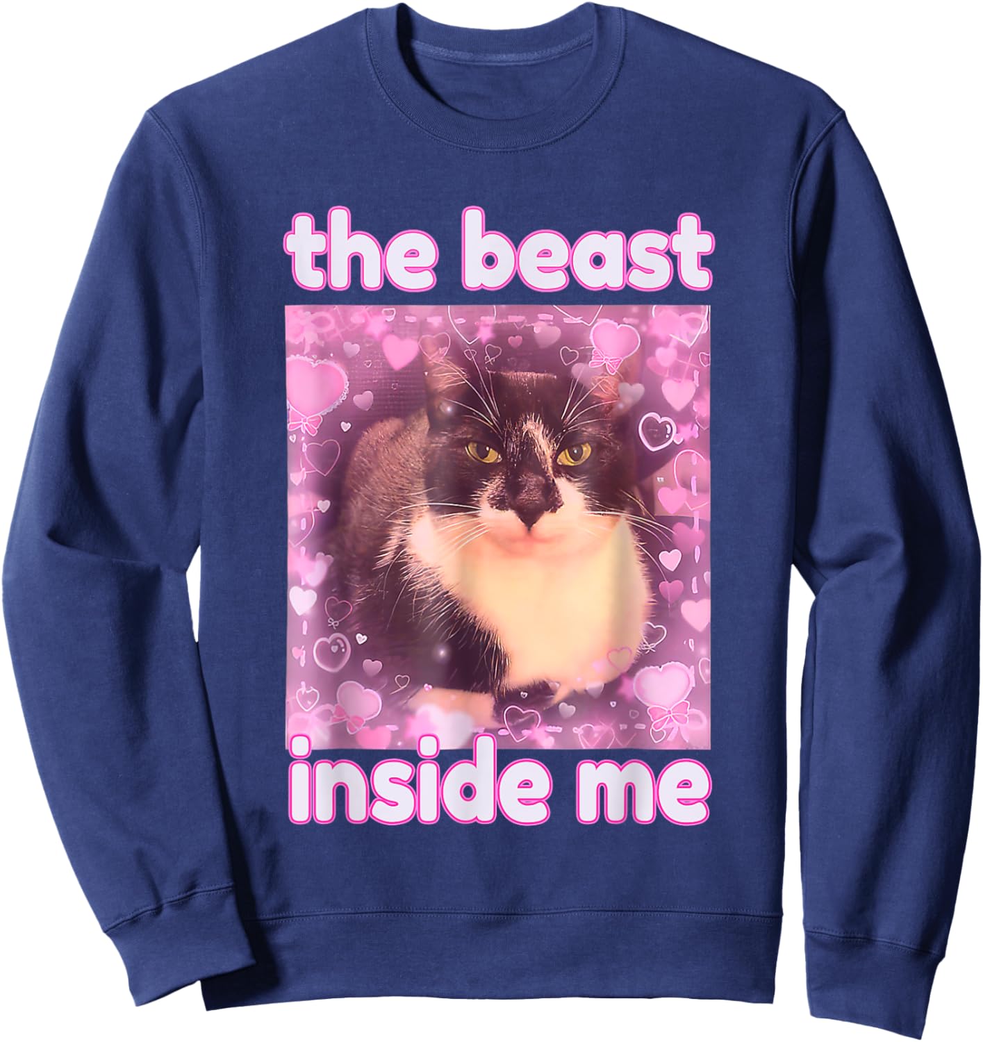 Inappropriate Sweatshirt - Sweatshirt | Navy