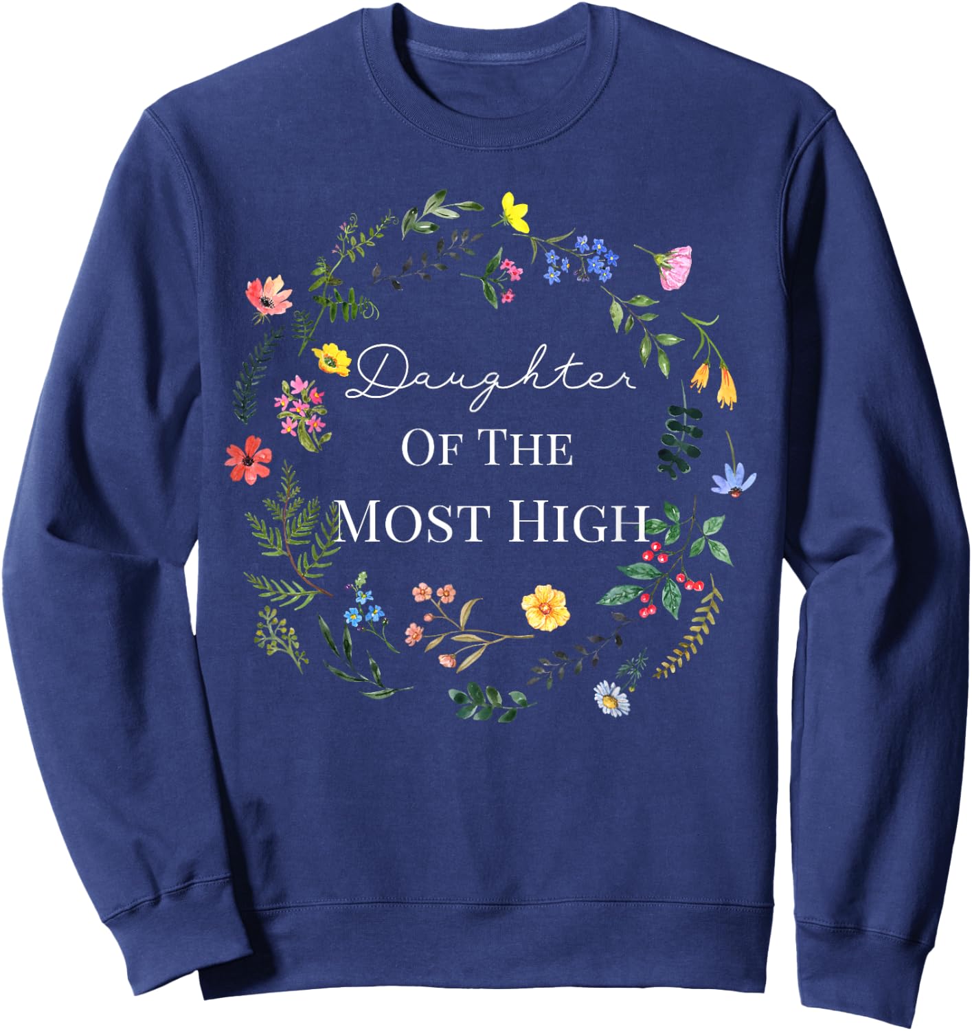 Daughter of THE MOST HIGH Sweatshirt - Sweatshirt | Navy