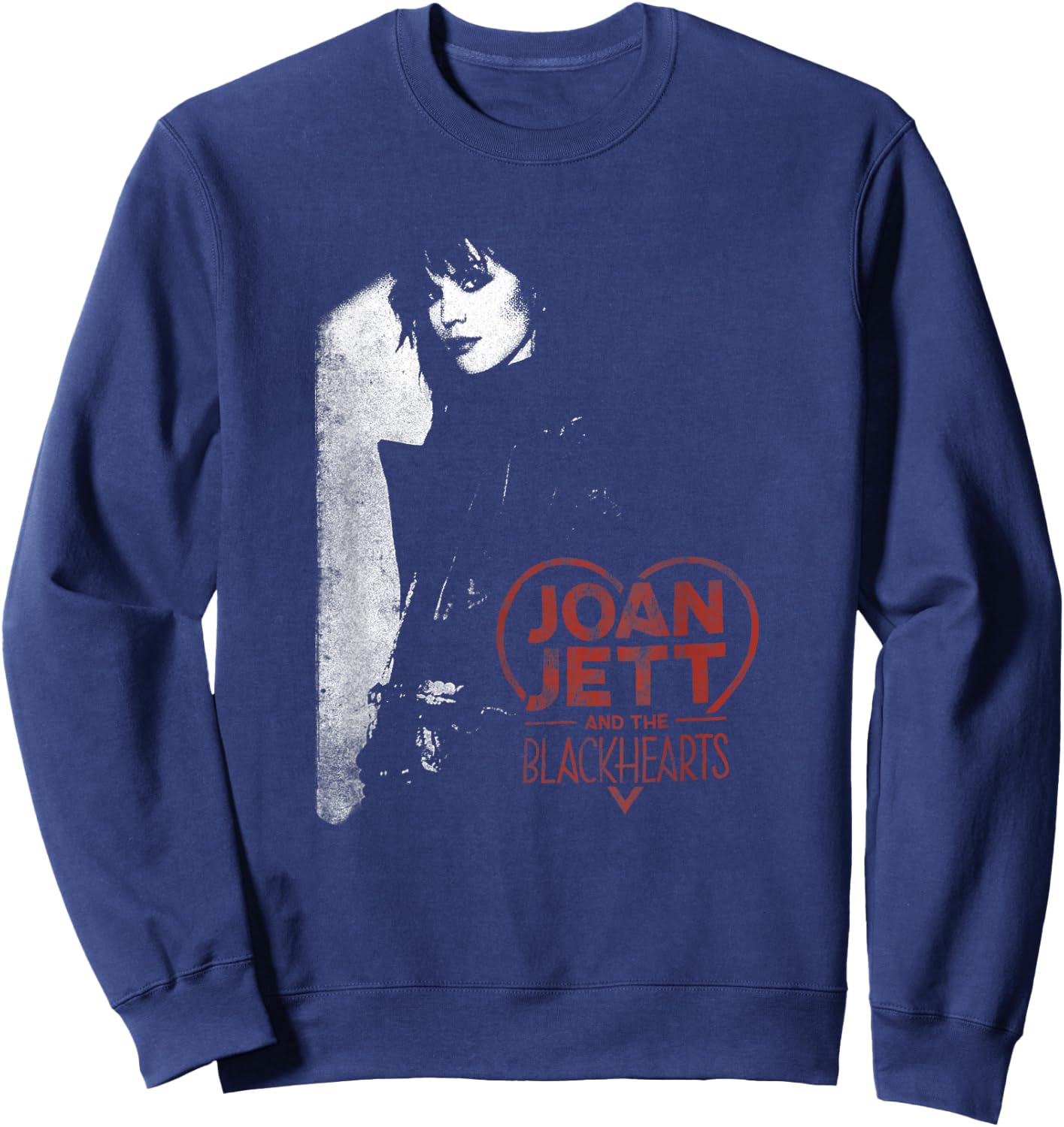Joan Jett and the Blackhearts - Shadow Sweatshirt - Sweatshirt | Navy