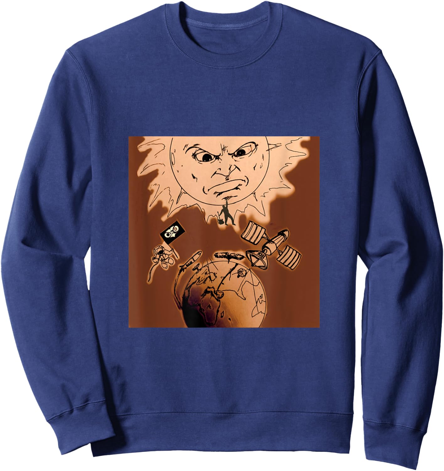 "One Eyed Owl OEO XIII" Sweatshirt - Sweatshirt | Navy