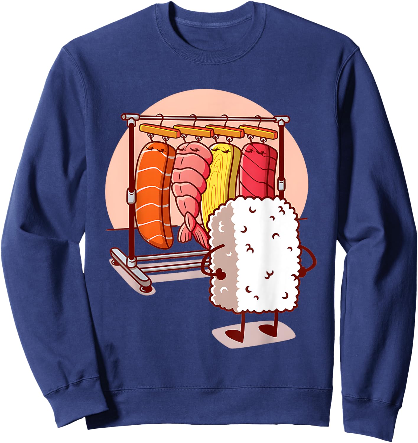 Sushi Wardrobe Olipop Sweatshirt - Sweatshirt | Navy
