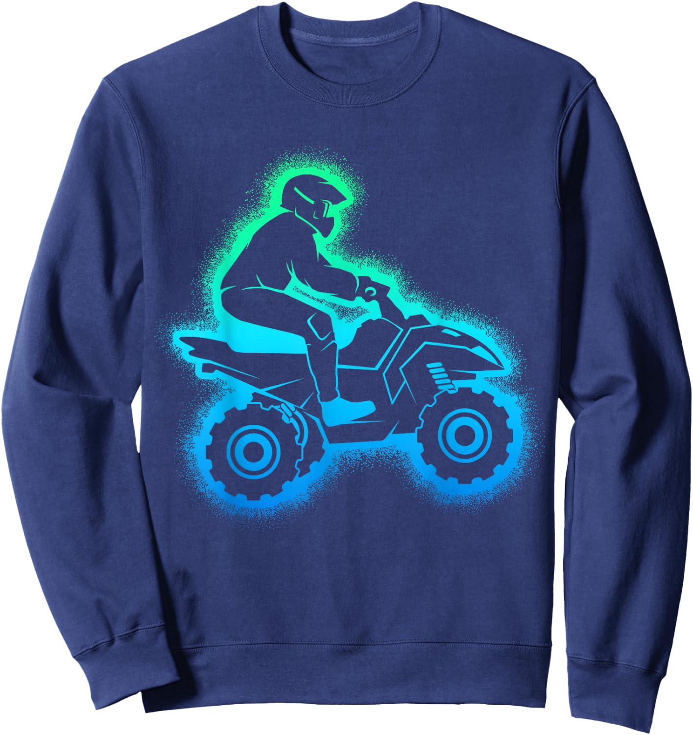 4 Wheeler Quad Boys Kids Men Sweatshirt - Sweatshirt | Navy