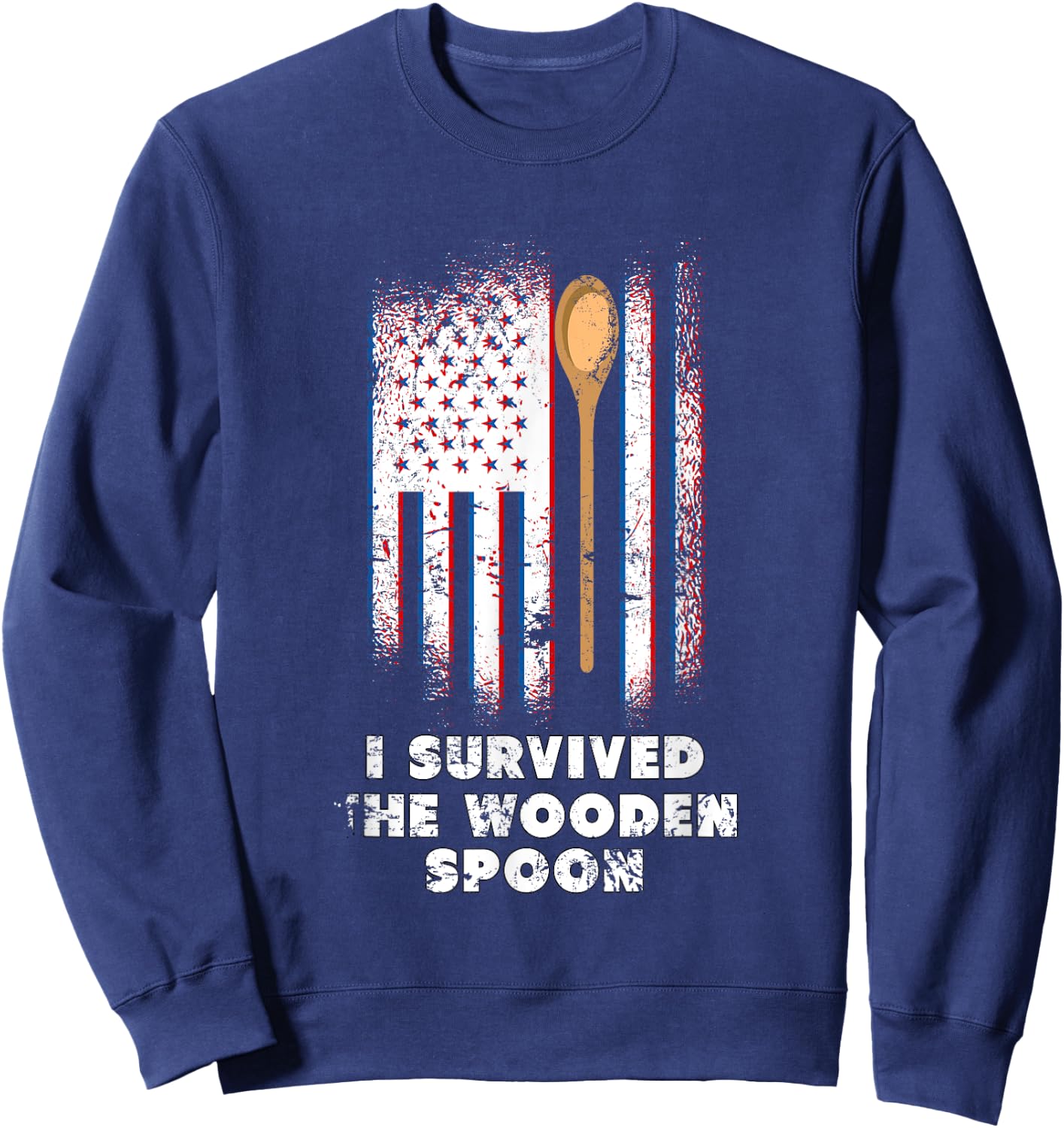 I Survived The Wooden Spoon Sweatshirt - Sweatshirt | Navy