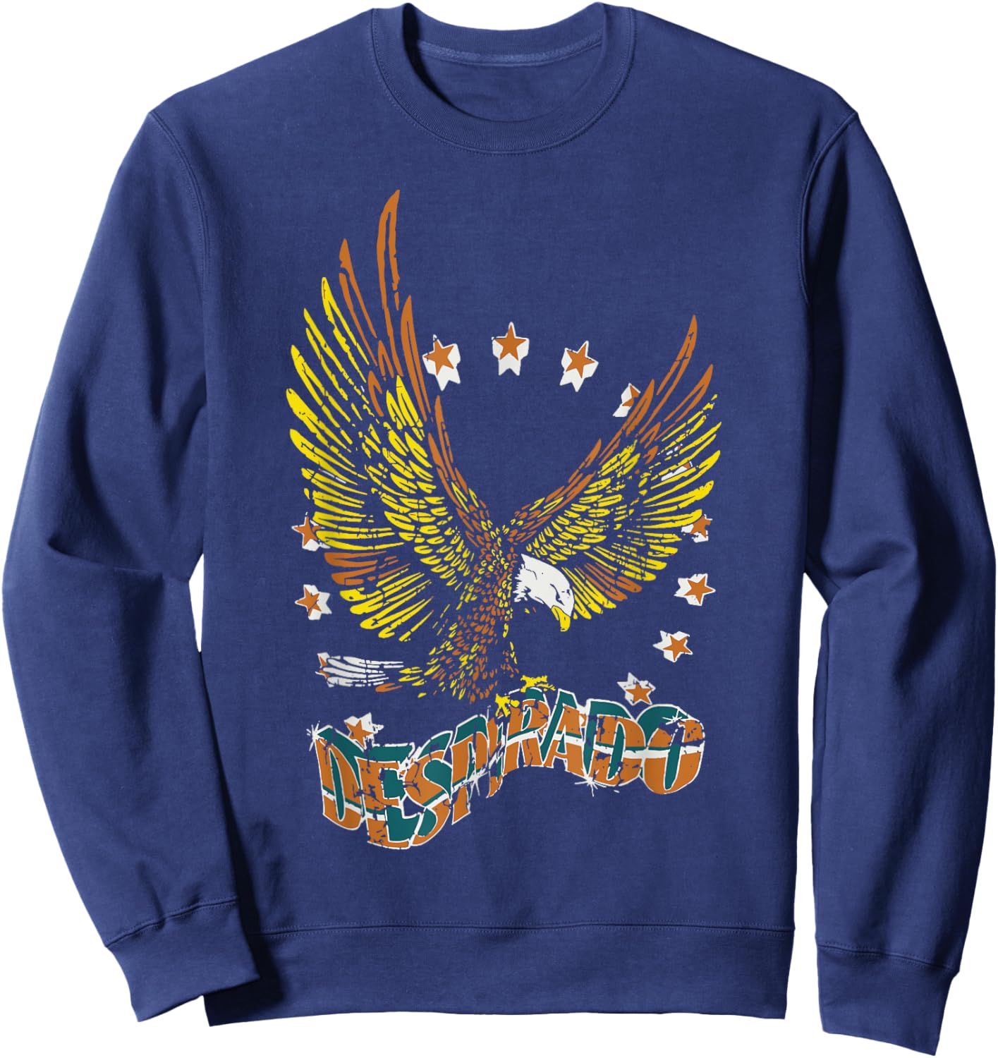 Desperado Cowboy Eagle Sweatshirt - Sweatshirt | Navy