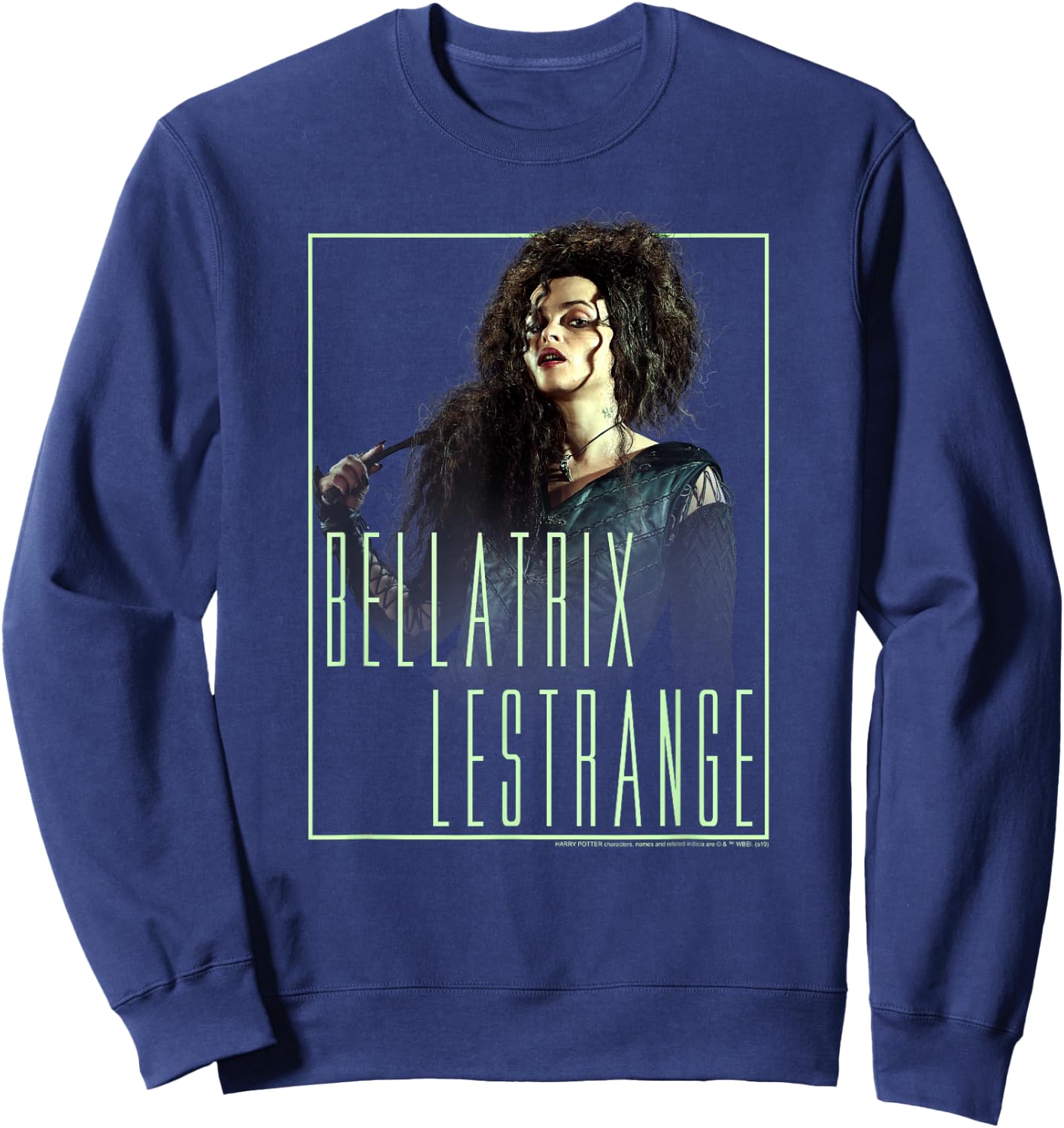 Harry Potter Beatrix Lestrange Framed Photo Sweatshirt - Sweatshirt | Navy