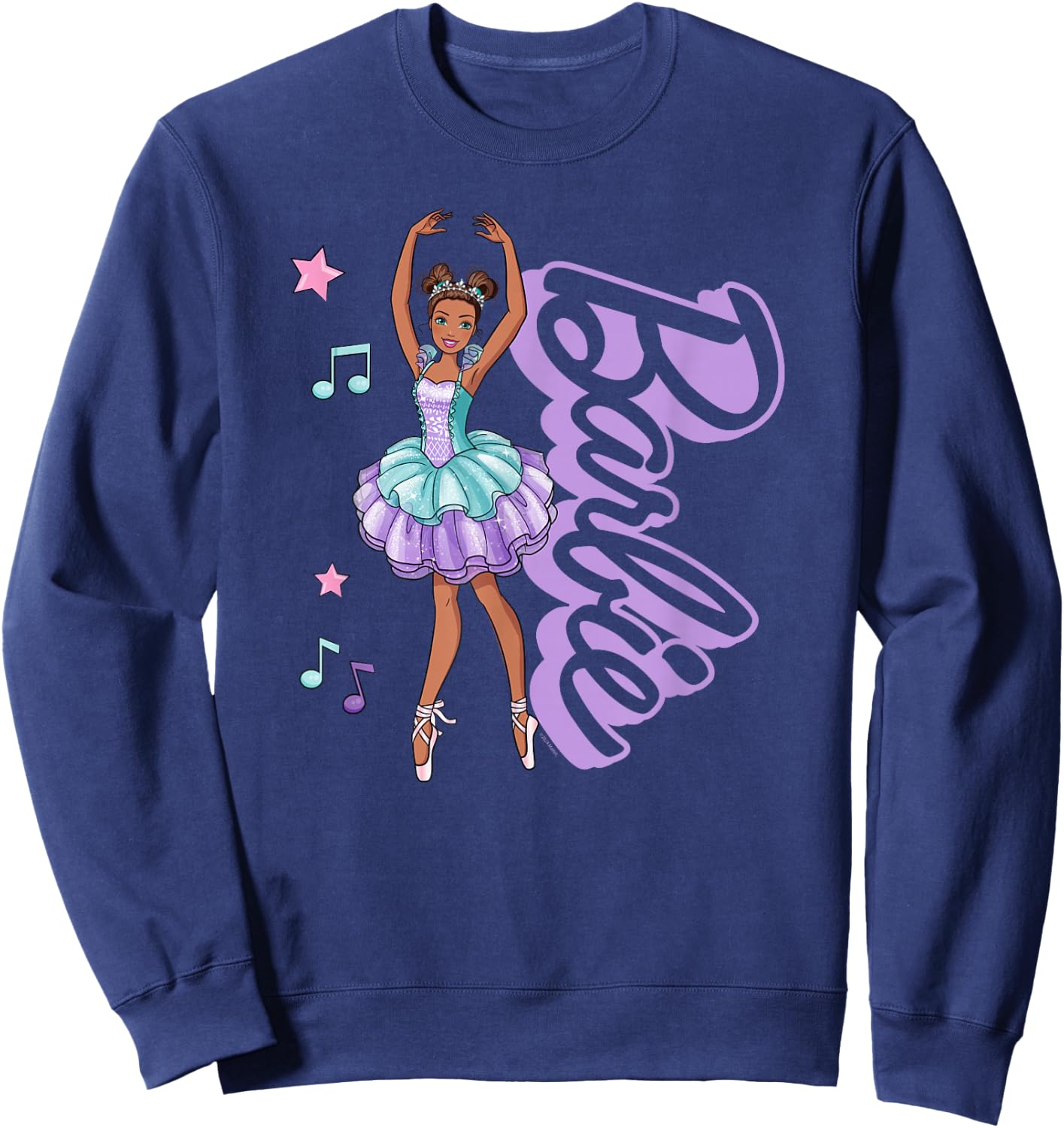 Barbie - Barbie Ballerina - Ballet Love Sweatshirt - Sweatshirt | Navy
