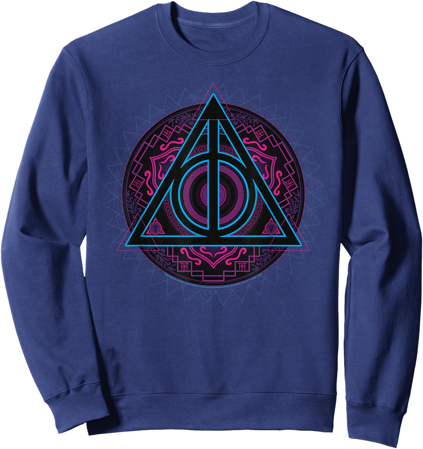 Harry Potter The Sign of the Deathly Hallows Sweatshirt - Sweatshirt | Navy