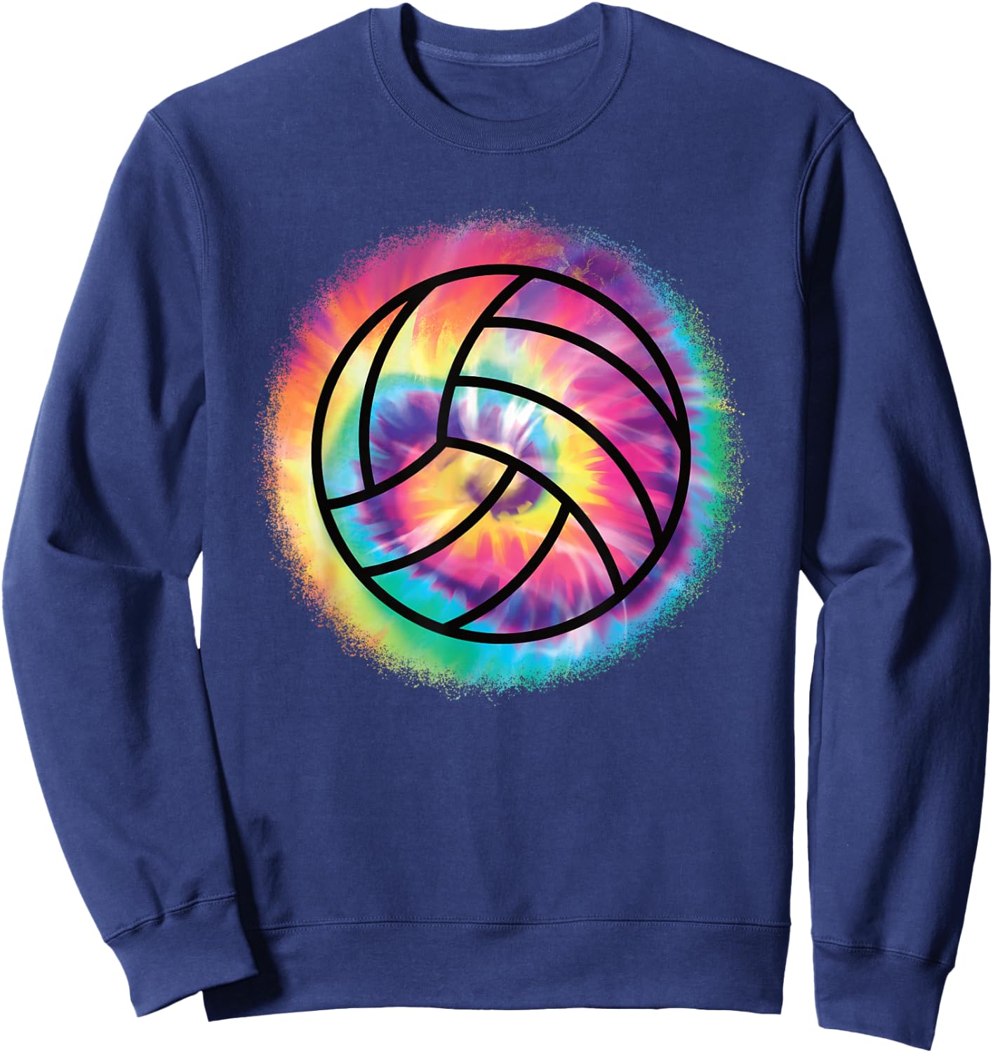 Volleyball Player Ball Women Men Kids Sweatshirt - Sweatshirt | Navy