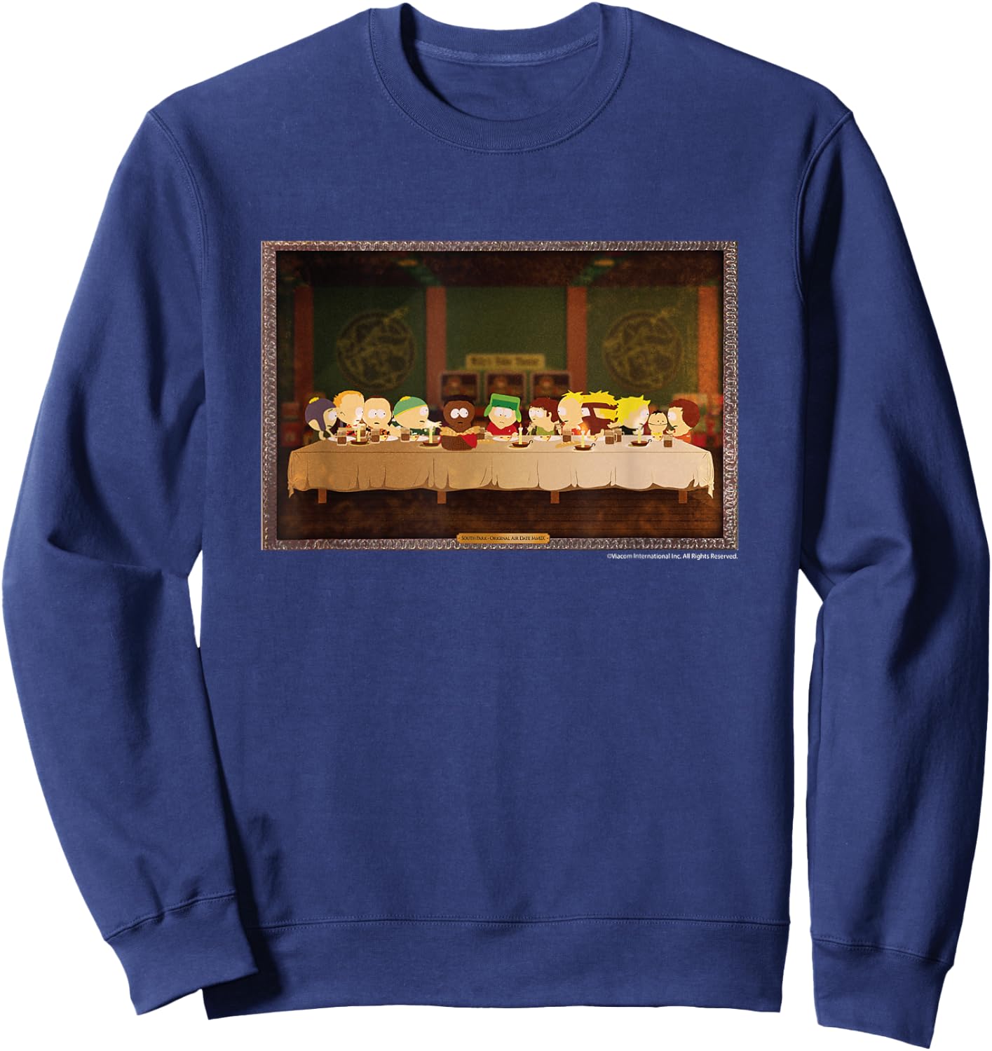 South Park - Last Supper Sweatshirt - Sweatshirt | Navy