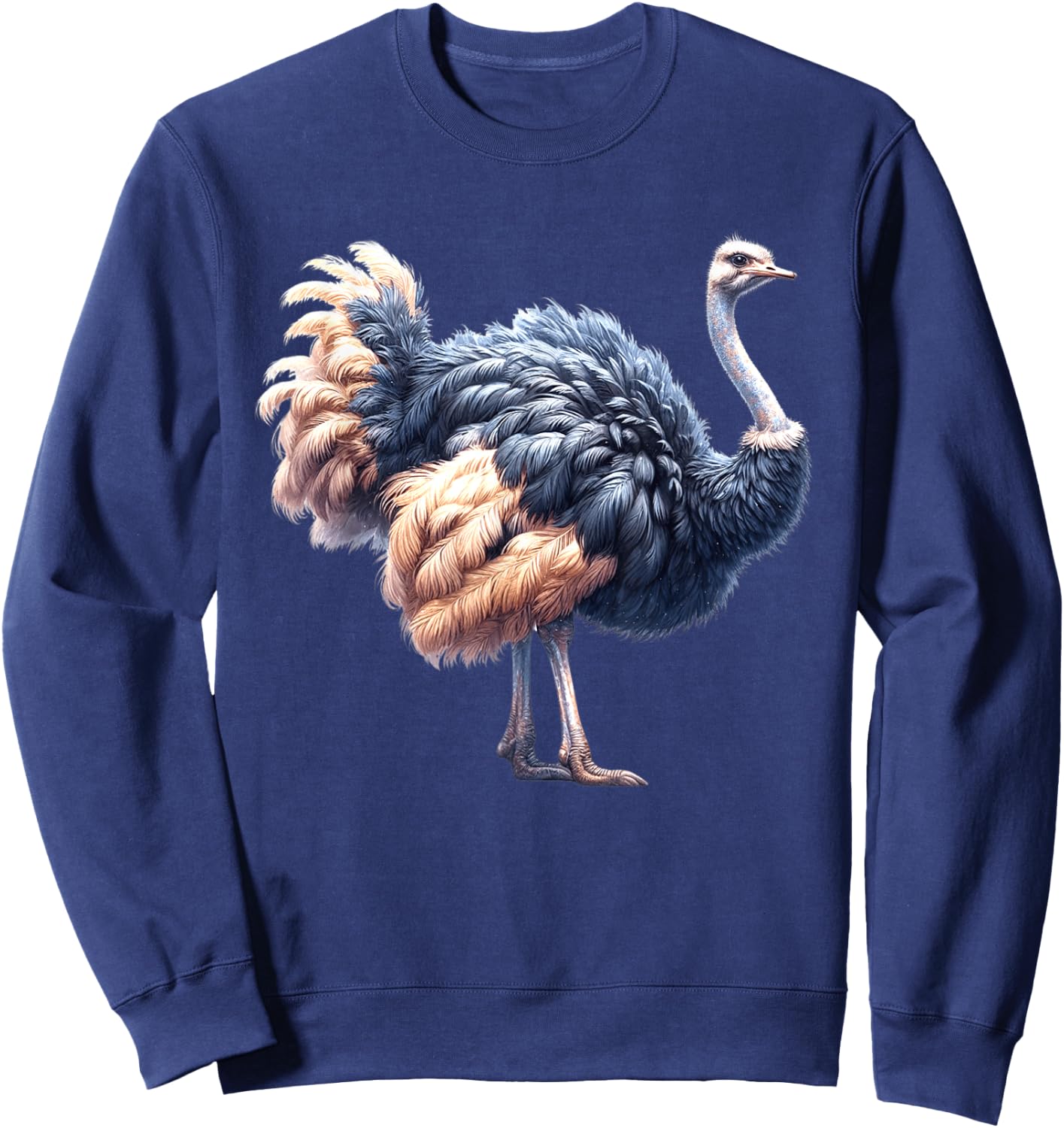 Ostrich Sweatshirt - Sweatshirt | Navy