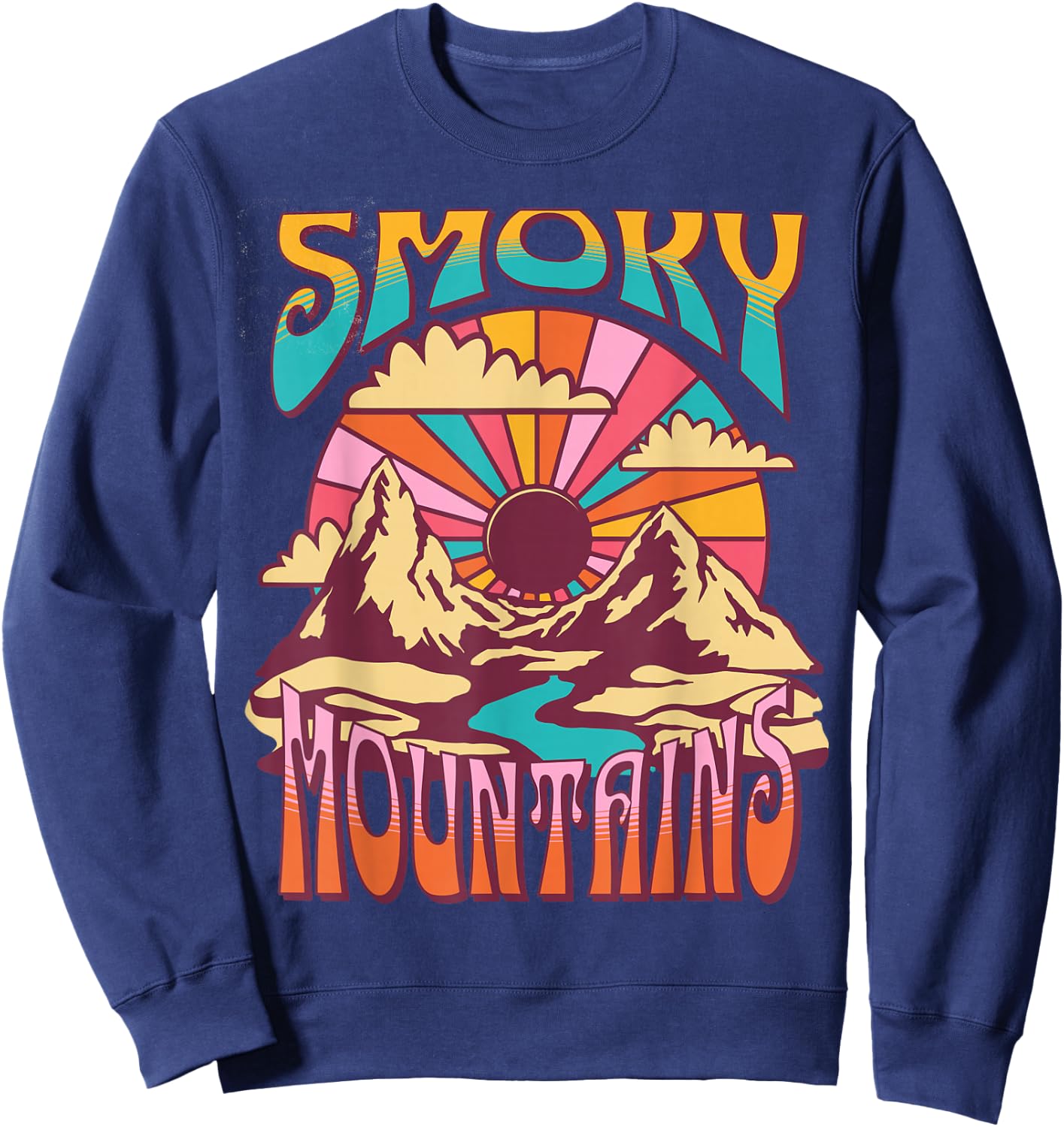 Smoky Mountains Sweatshirt - Sweatshirt | Navy