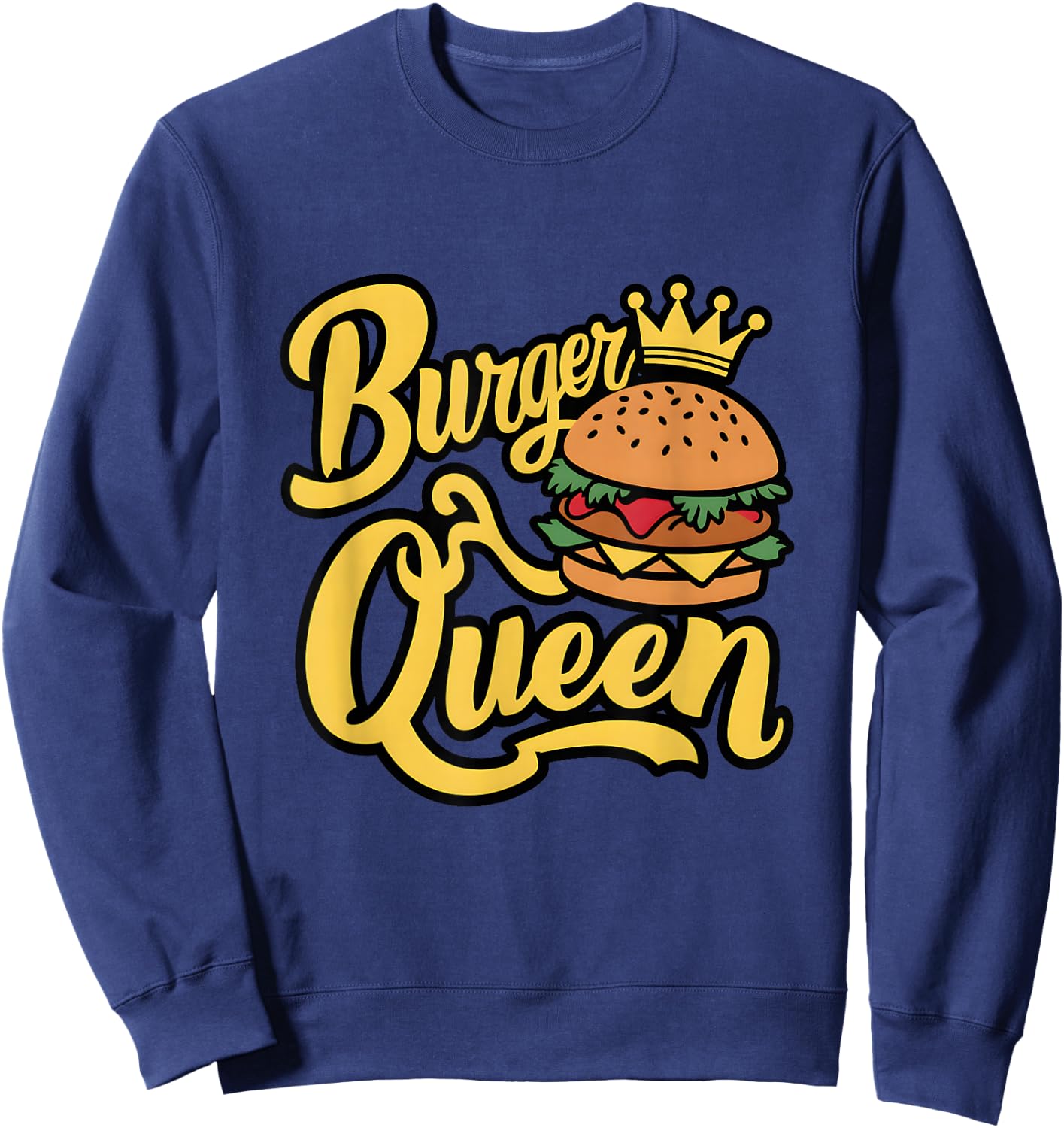 Burger Queen Sweatshirt - Sweatshirt | Navy