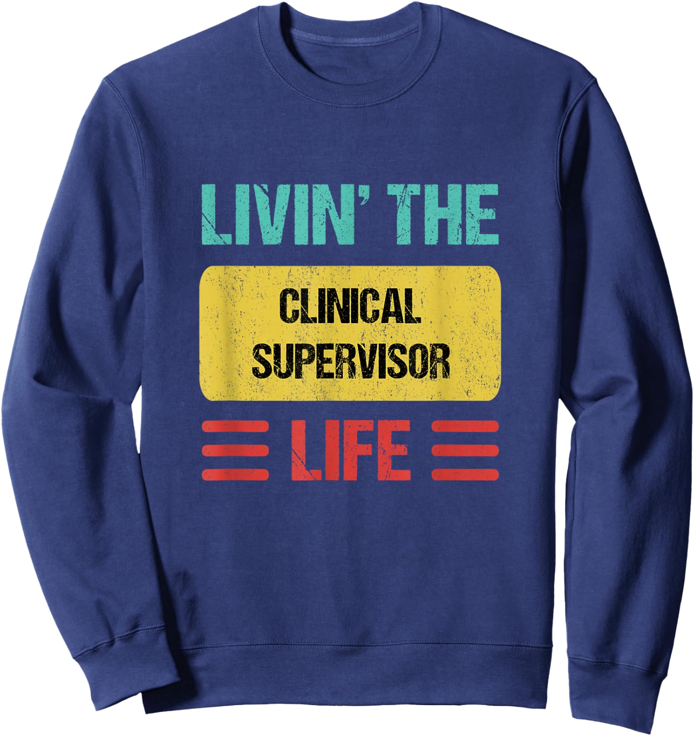 Clinical Supervisor Sweatshirt - Sweatshirt | Navy