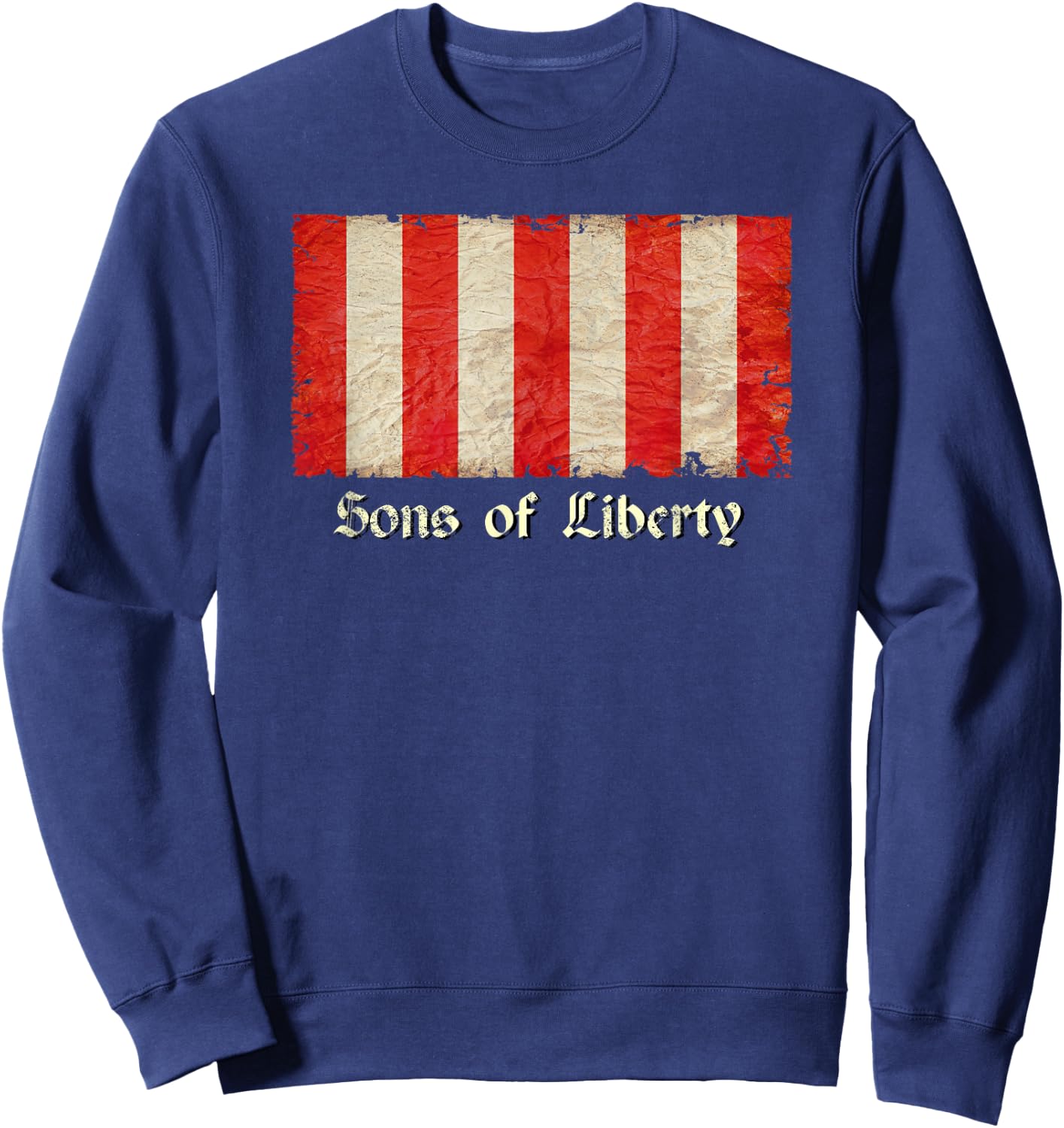 Sons of Liberty Flag Sweatshirt - Sweatshirt | Navy