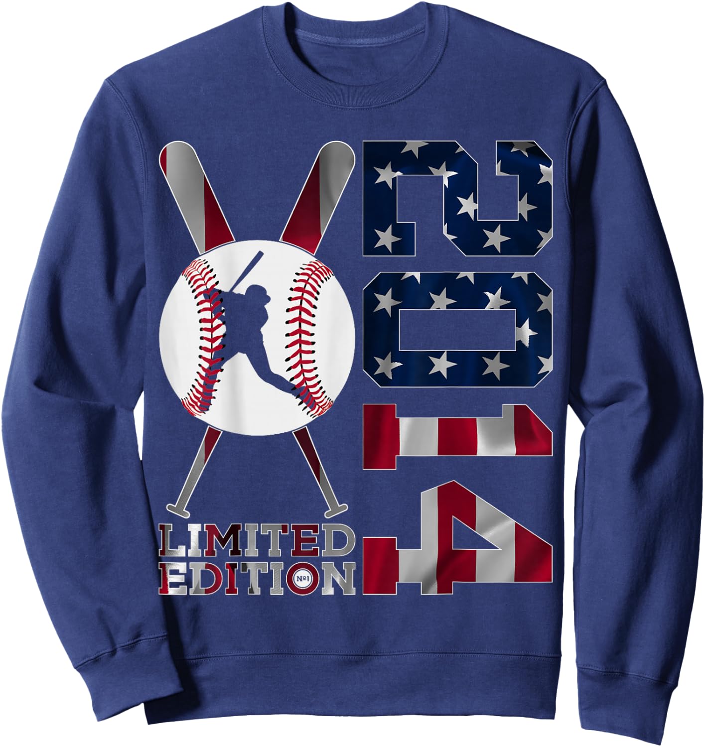 11th BIRTHDAY BASEBALL LIMITED EDITION 2014 Sweatshirt - Sweatshirt | Navy
