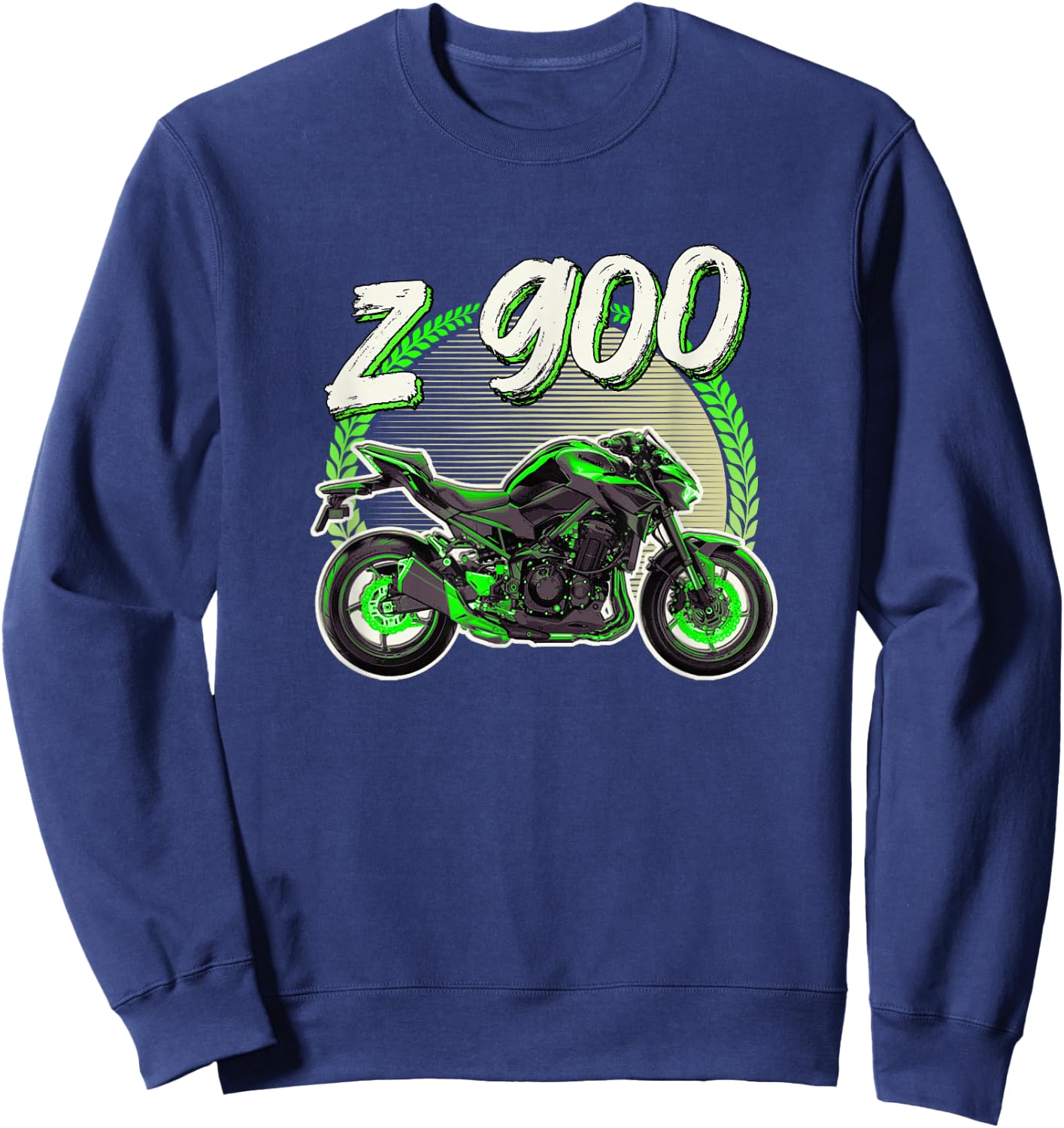 Z900 Motorcycle Biker Sweatshirt - Sweatshirt | Navy