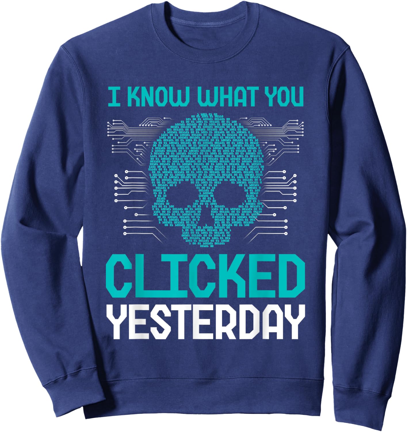 Cyber security Professional Funny IT Security Ethical hacker Sweatshirt - Sweatshirt | Navy