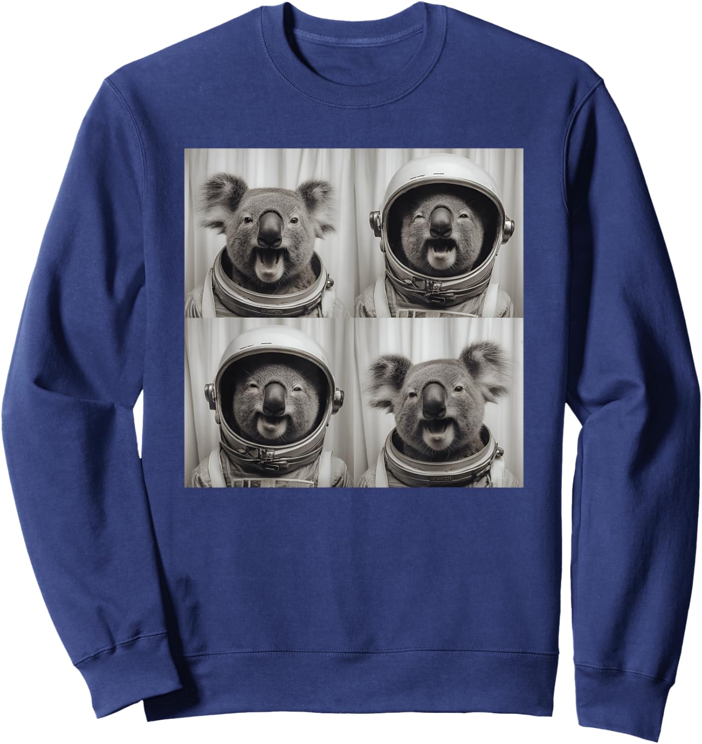 Koala Astronaut Space Animal Kids Sweatshirt - Sweatshirt | Navy