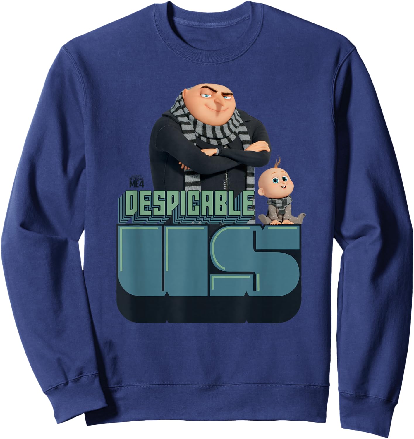 Minions Despicable Me 4 Despicable Us Sweatshirt - Sweatshirt | Navy