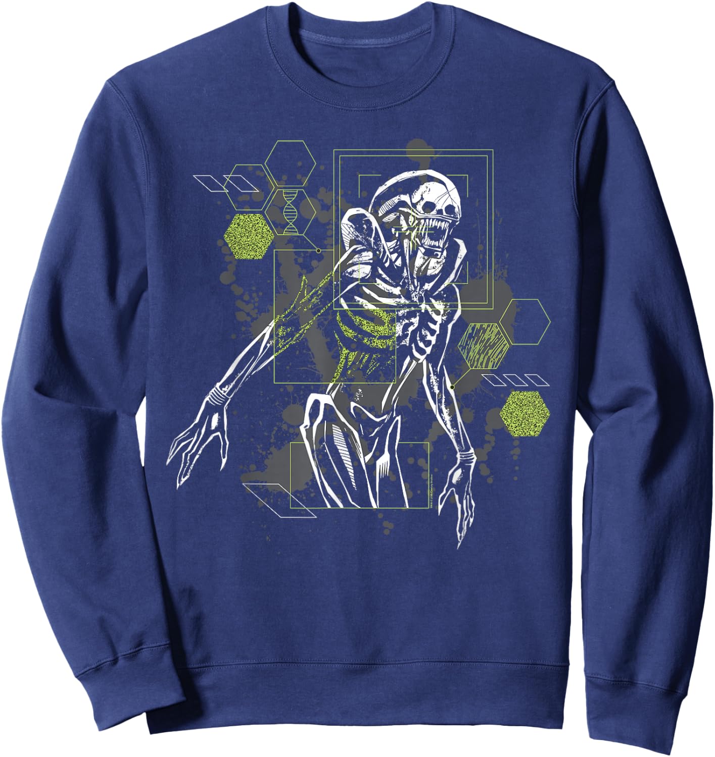 Alien: Romulus Xenomorph Tech Readout Sweatshirt - Sweatshirt | Navy