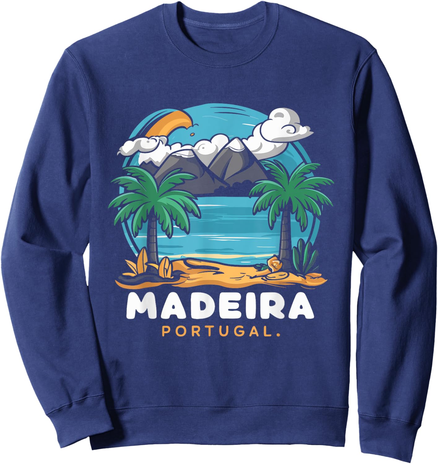 Portugal Madeira Sweatshirt - Sweatshirt | Navy