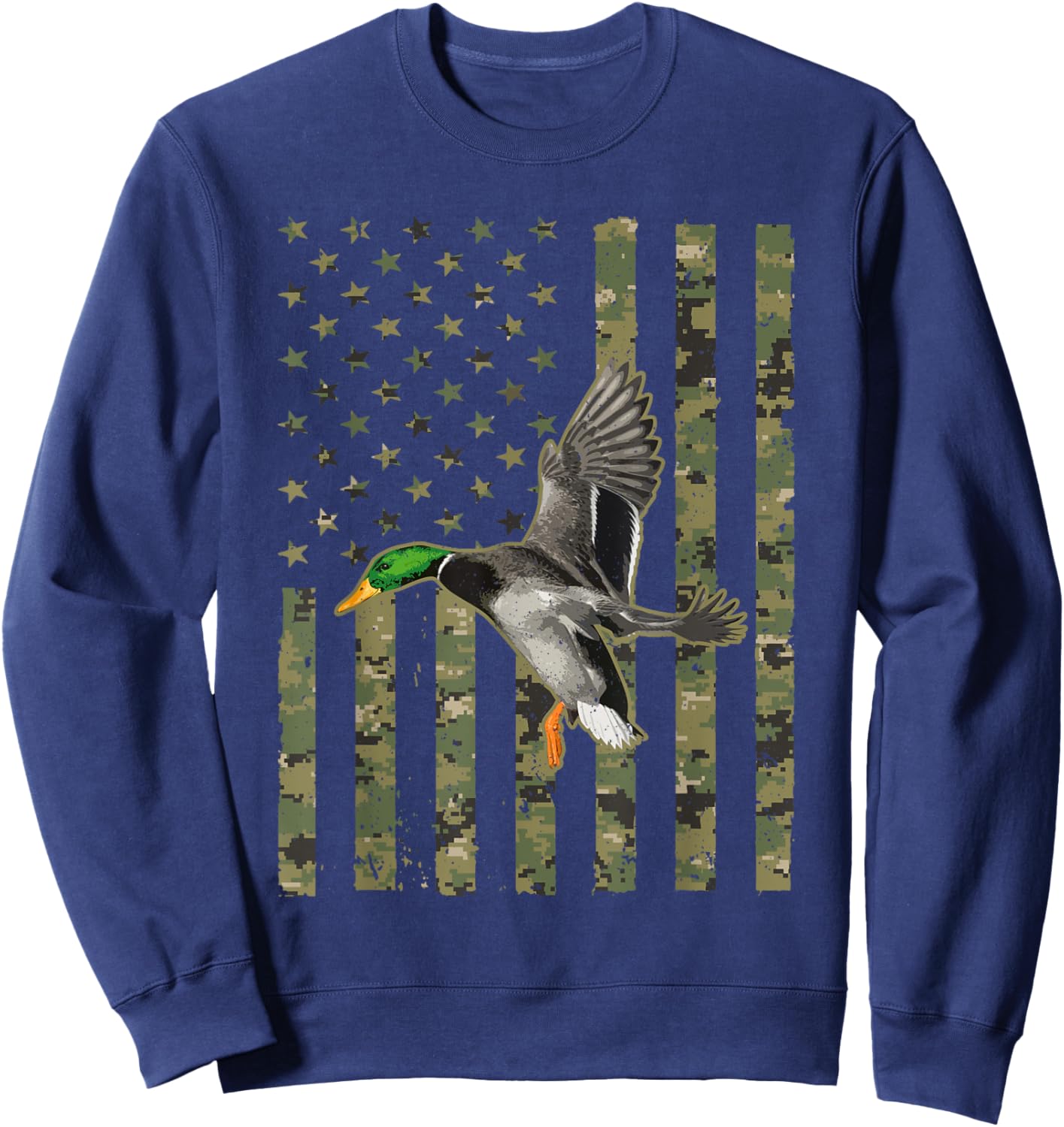 Duck Hunting Design Women Goose Hunt Duck Hunter Sweatshirt - Sweatshirt | Navy