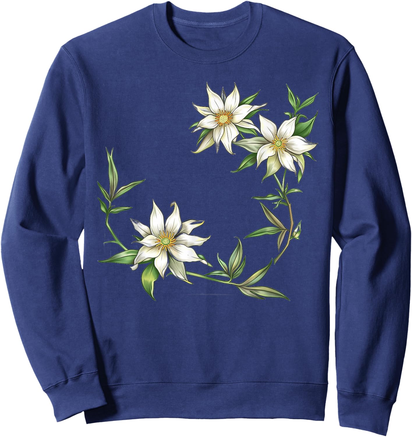 Edelweiss In A Frame Sweatshirt - Sweatshirt | Navy
